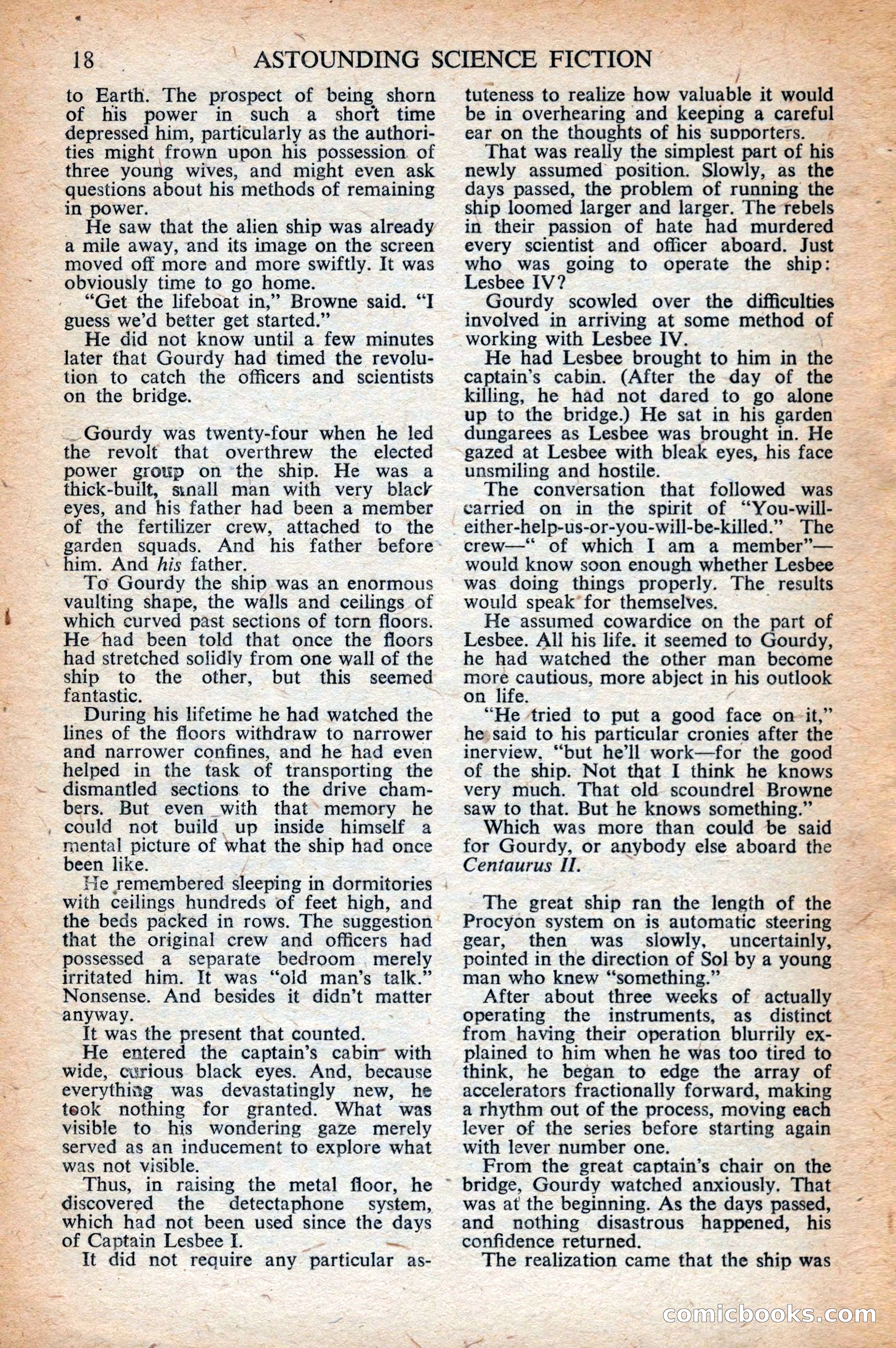 Astounding Science Fiction, British Edition — page 20 of 68