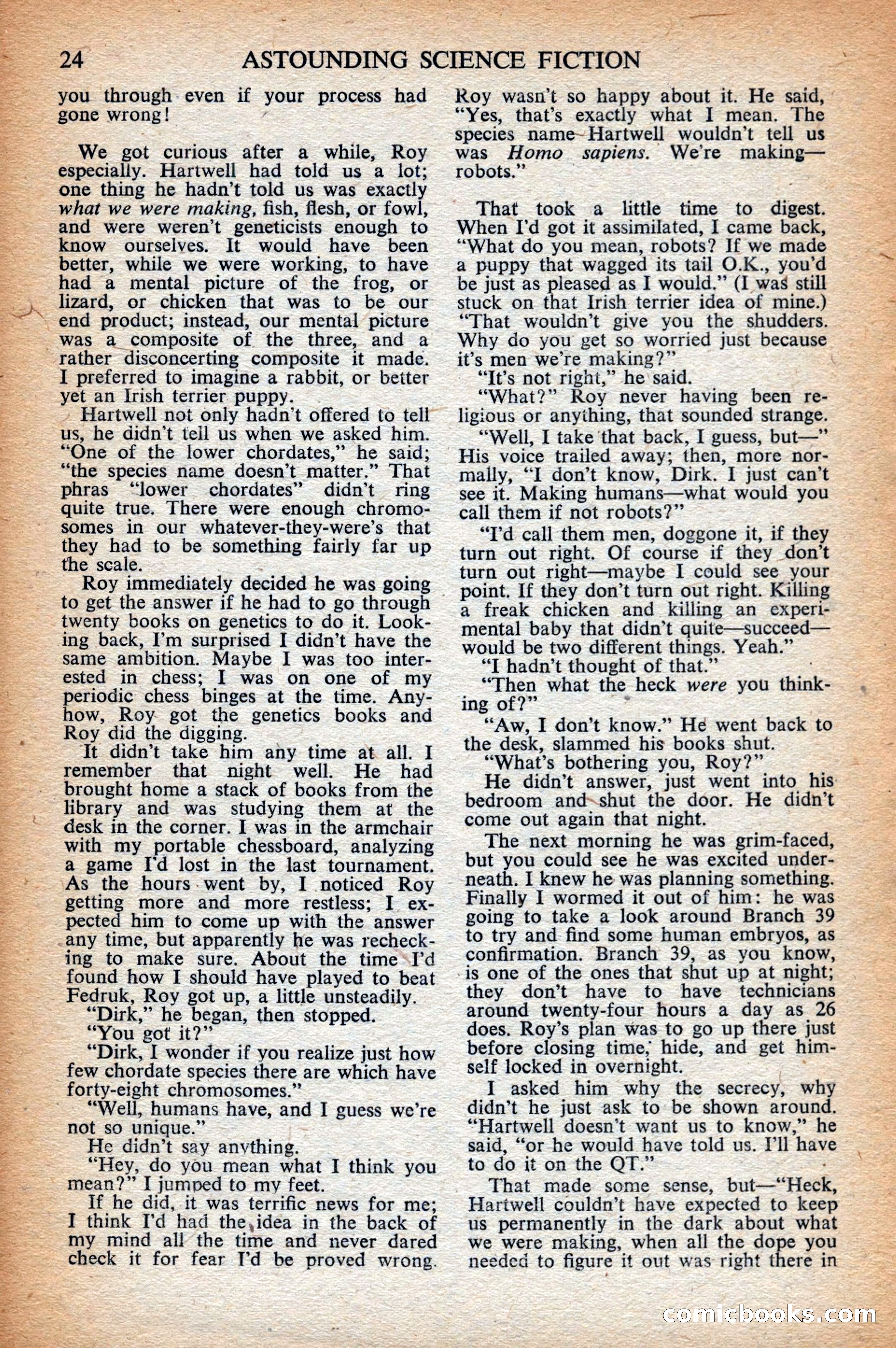 Astounding Science Fiction, British Edition — page 26 of 68