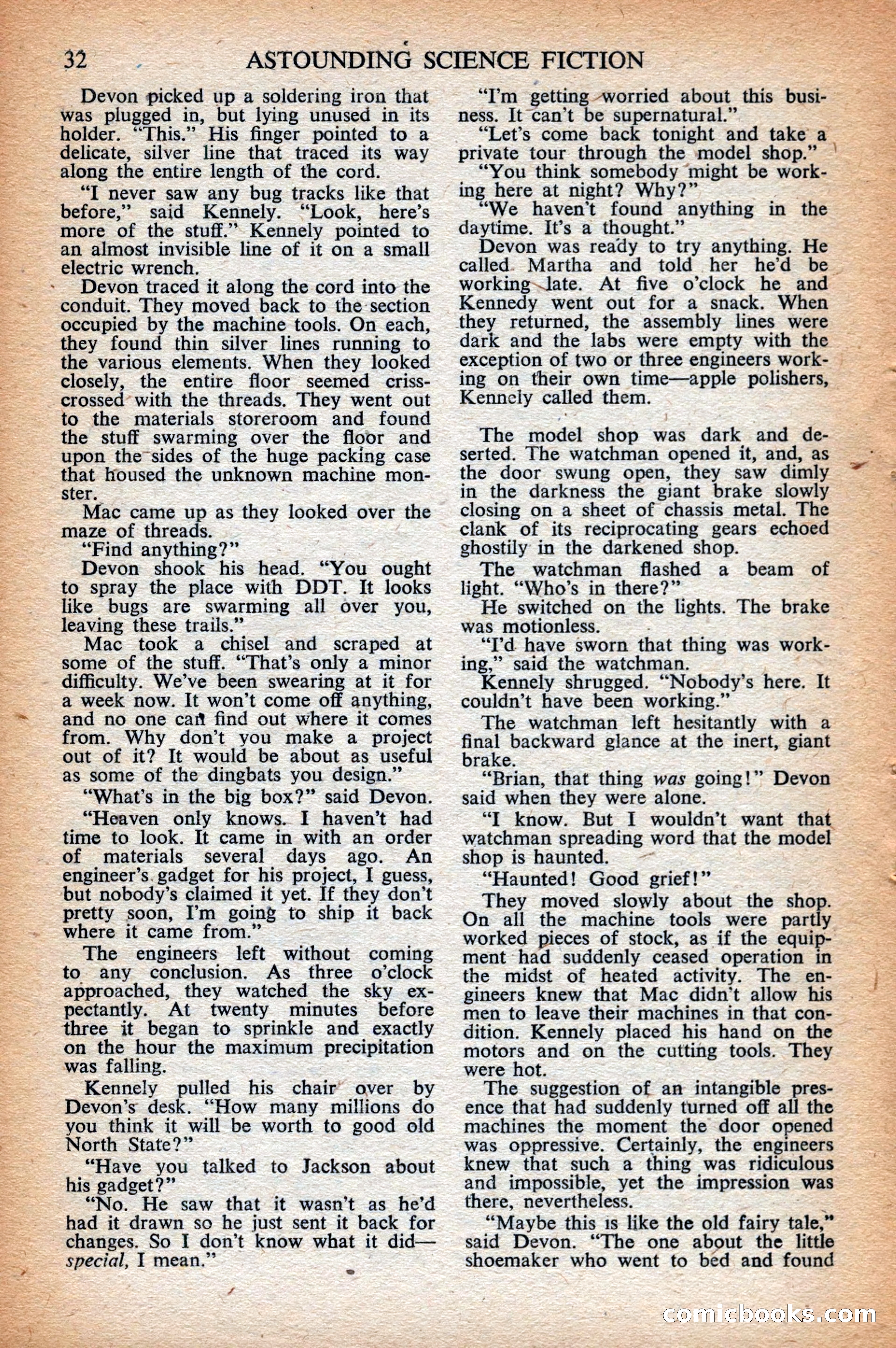 Astounding Science Fiction, British Edition — page 34 of 68