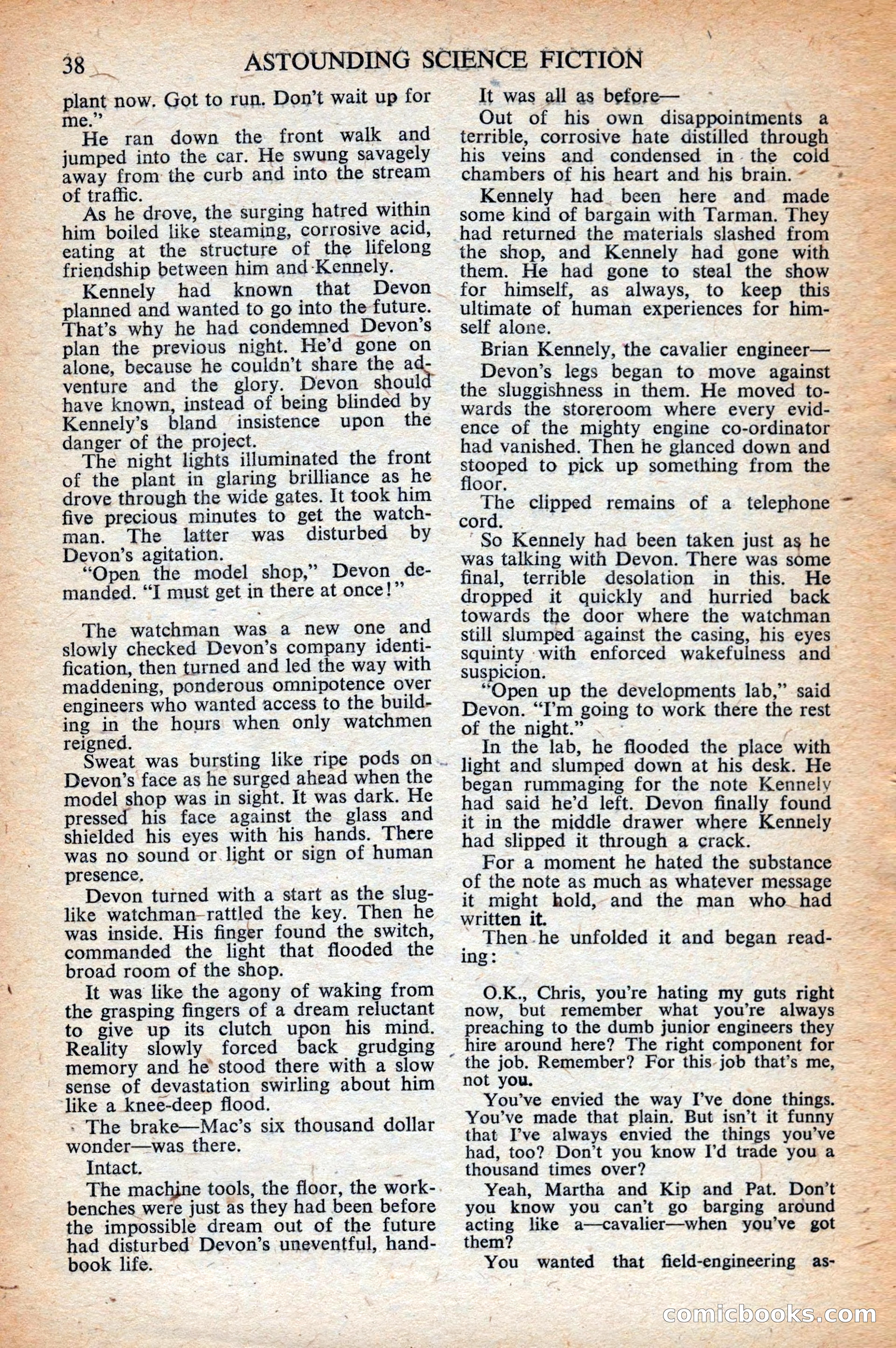Astounding Science Fiction, British Edition — page 40 of 68