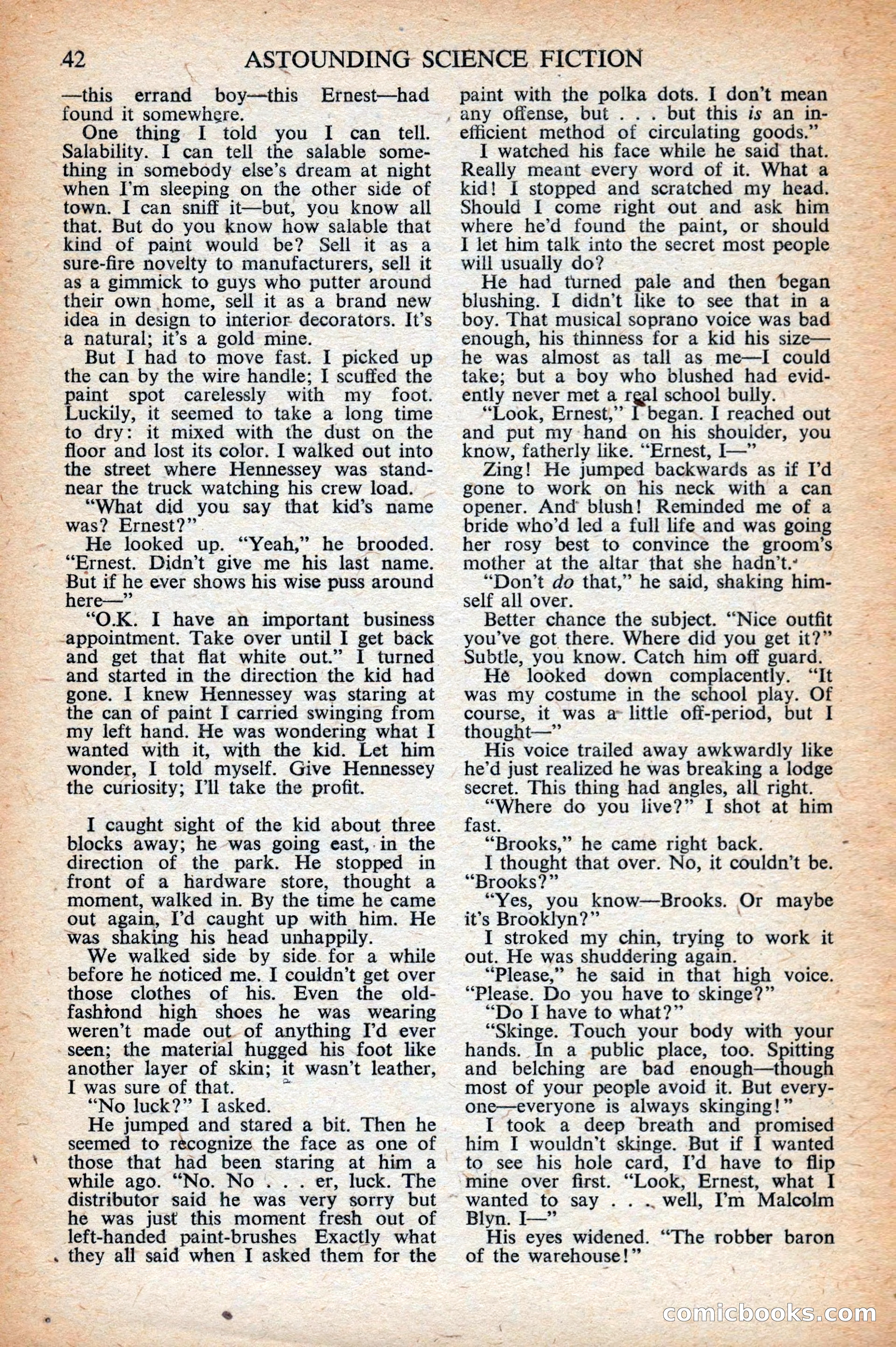 Astounding Science Fiction, British Edition — page 44 of 68
