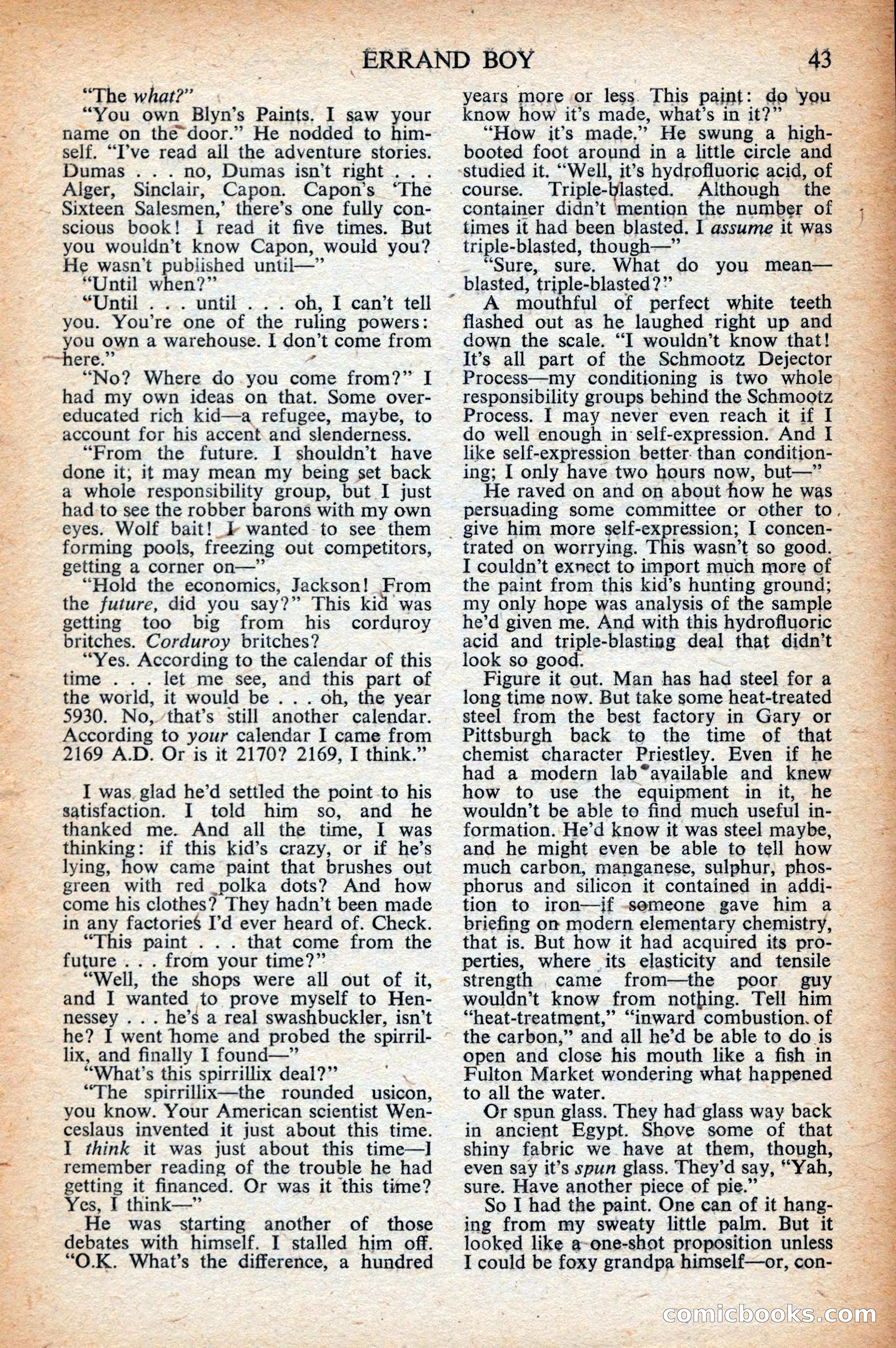 Astounding Science Fiction, British Edition — page 45 of 68