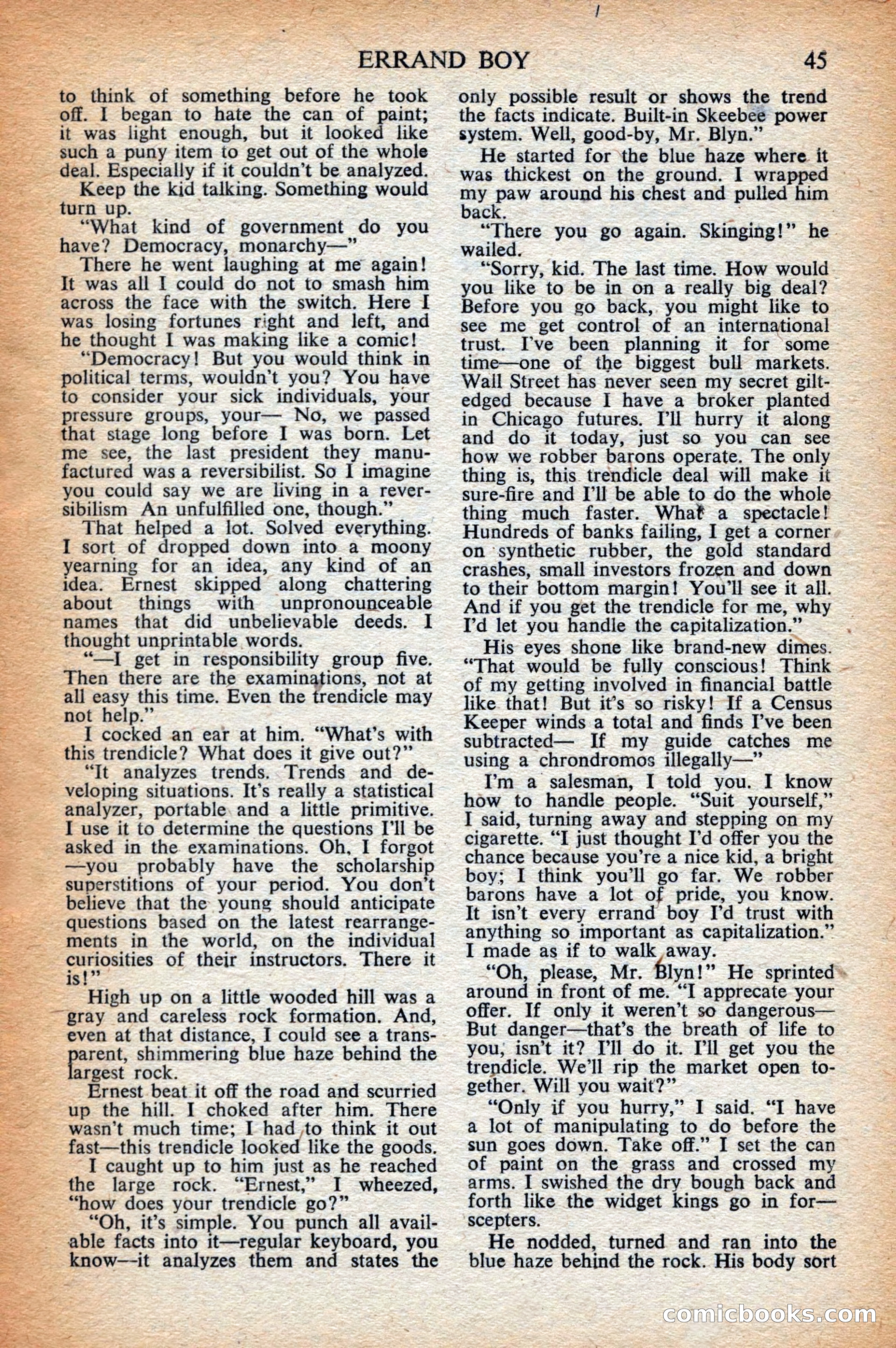 Astounding Science Fiction, British Edition — page 47 of 68