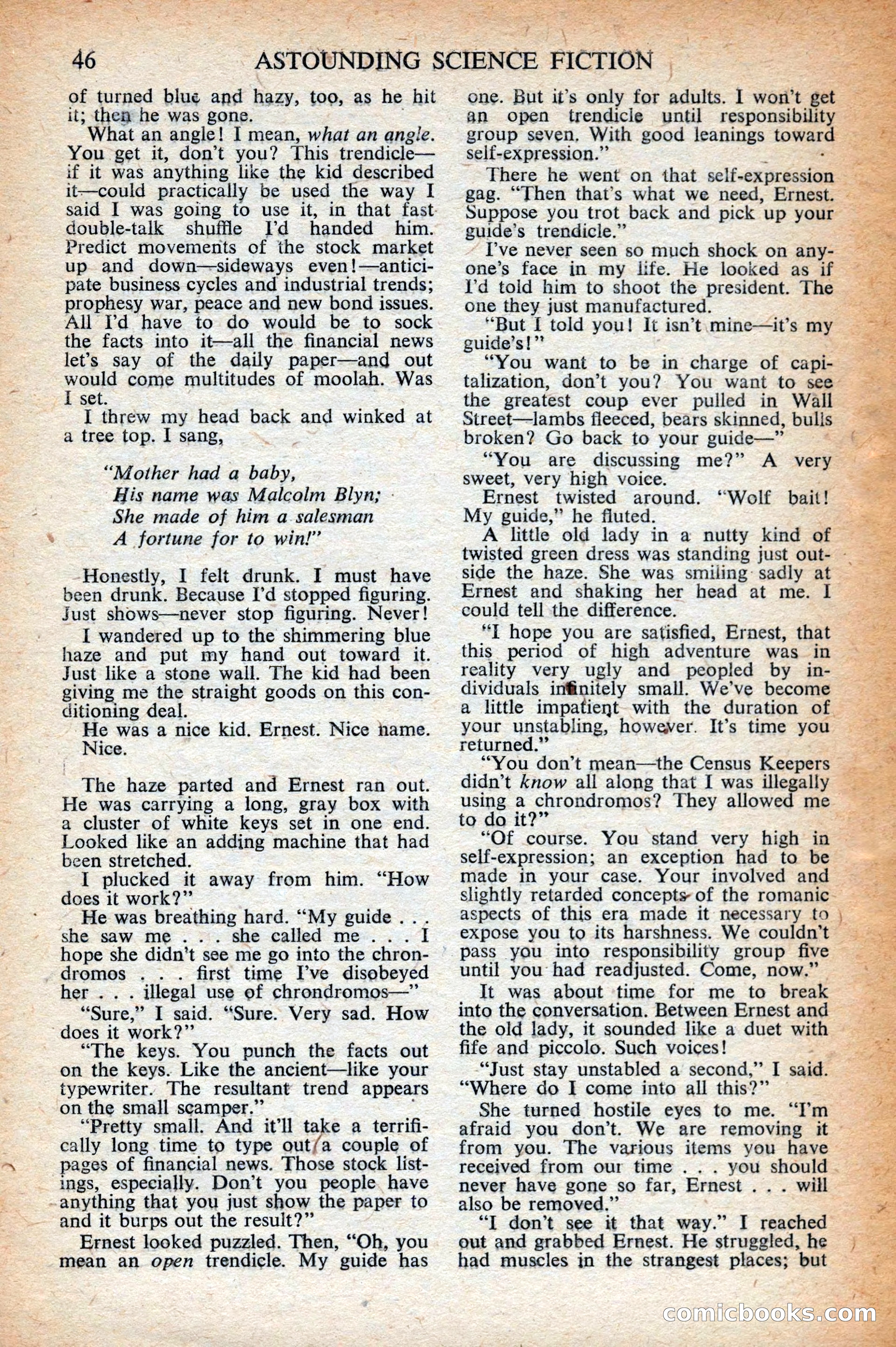 Astounding Science Fiction, British Edition — page 48 of 68