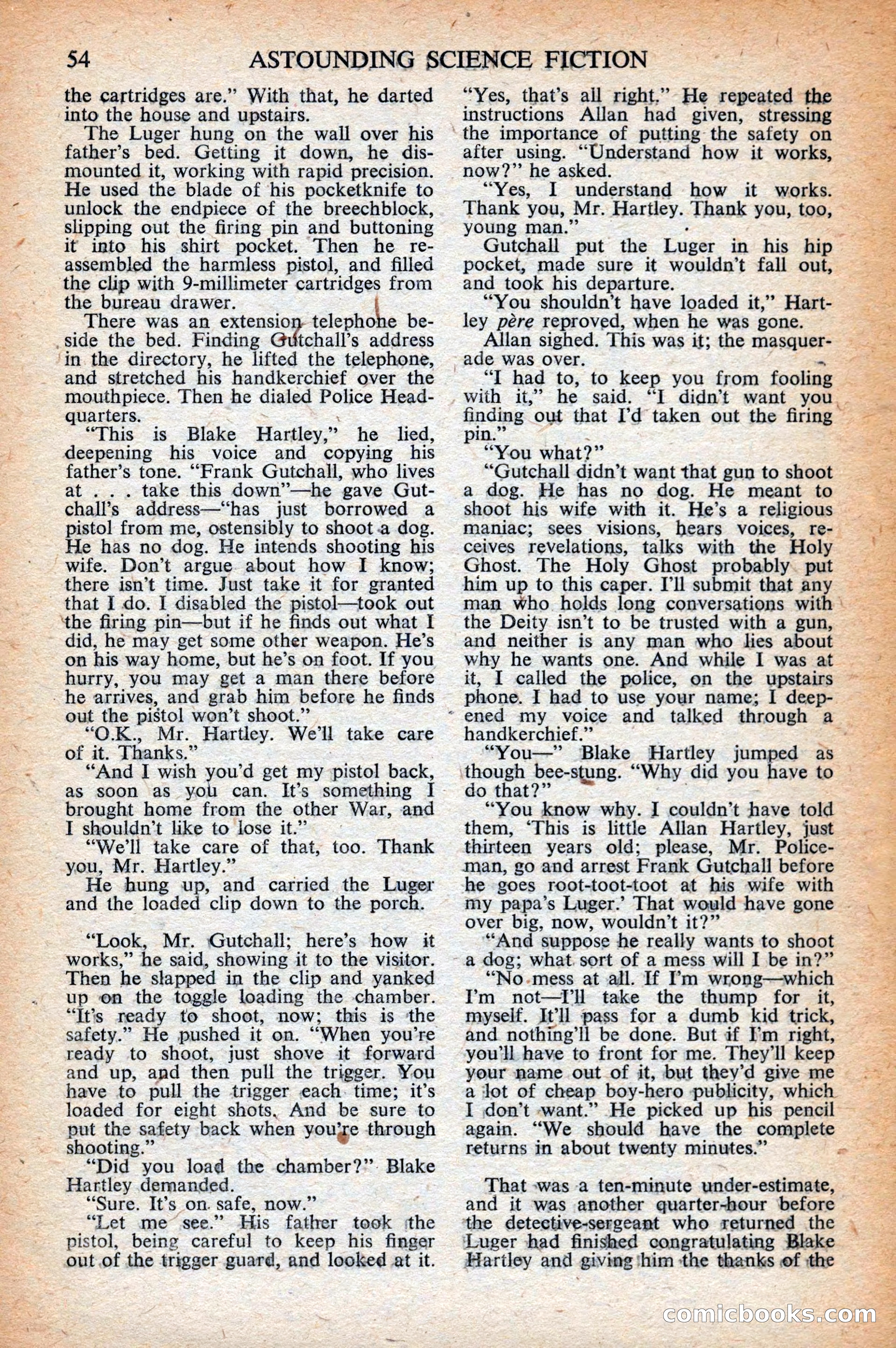 Astounding Science Fiction, British Edition — page 56 of 68
