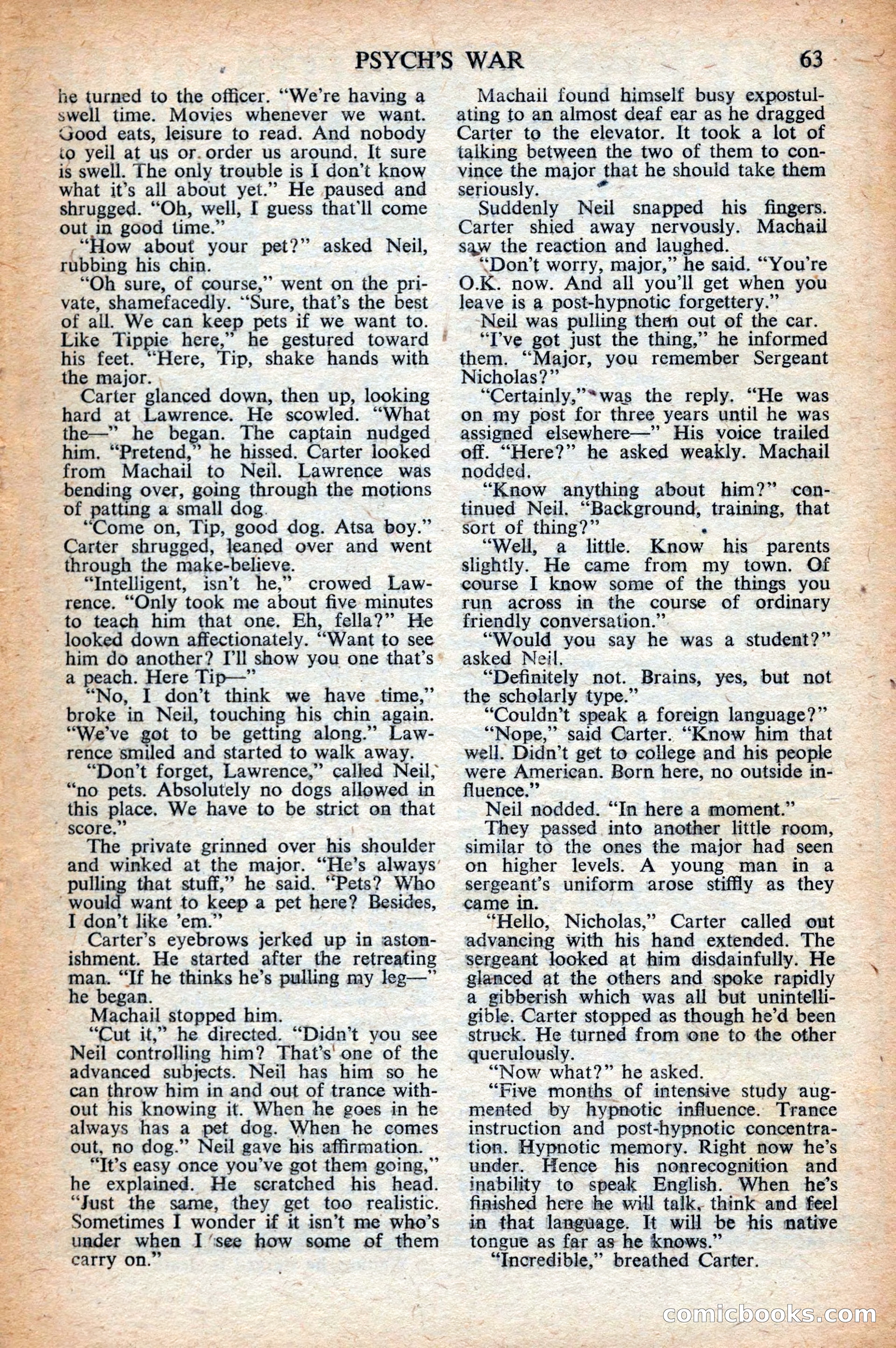 Astounding Science Fiction, British Edition — page 65 of 68