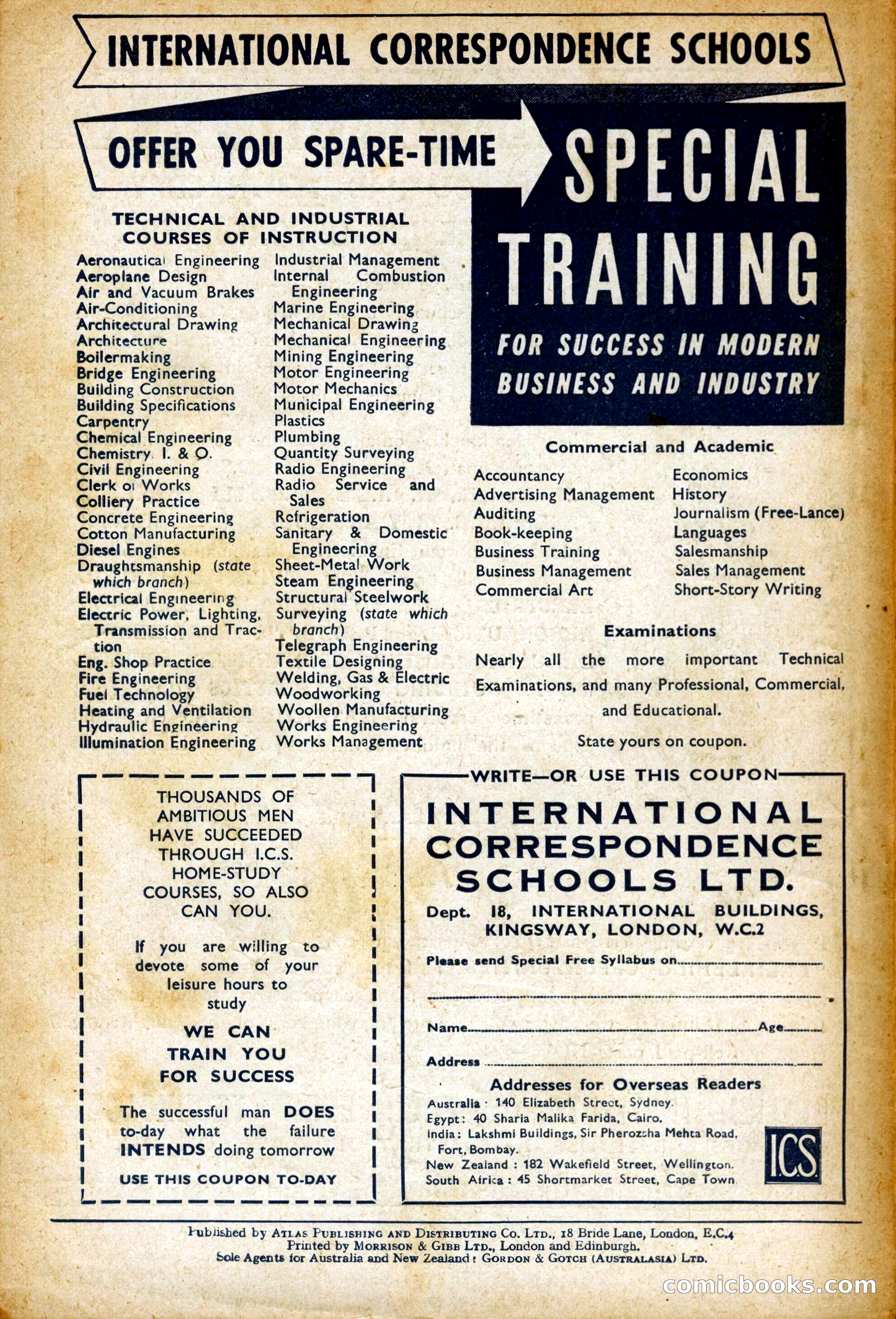 Astounding Science Fiction, British Edition — page 68 of 68
