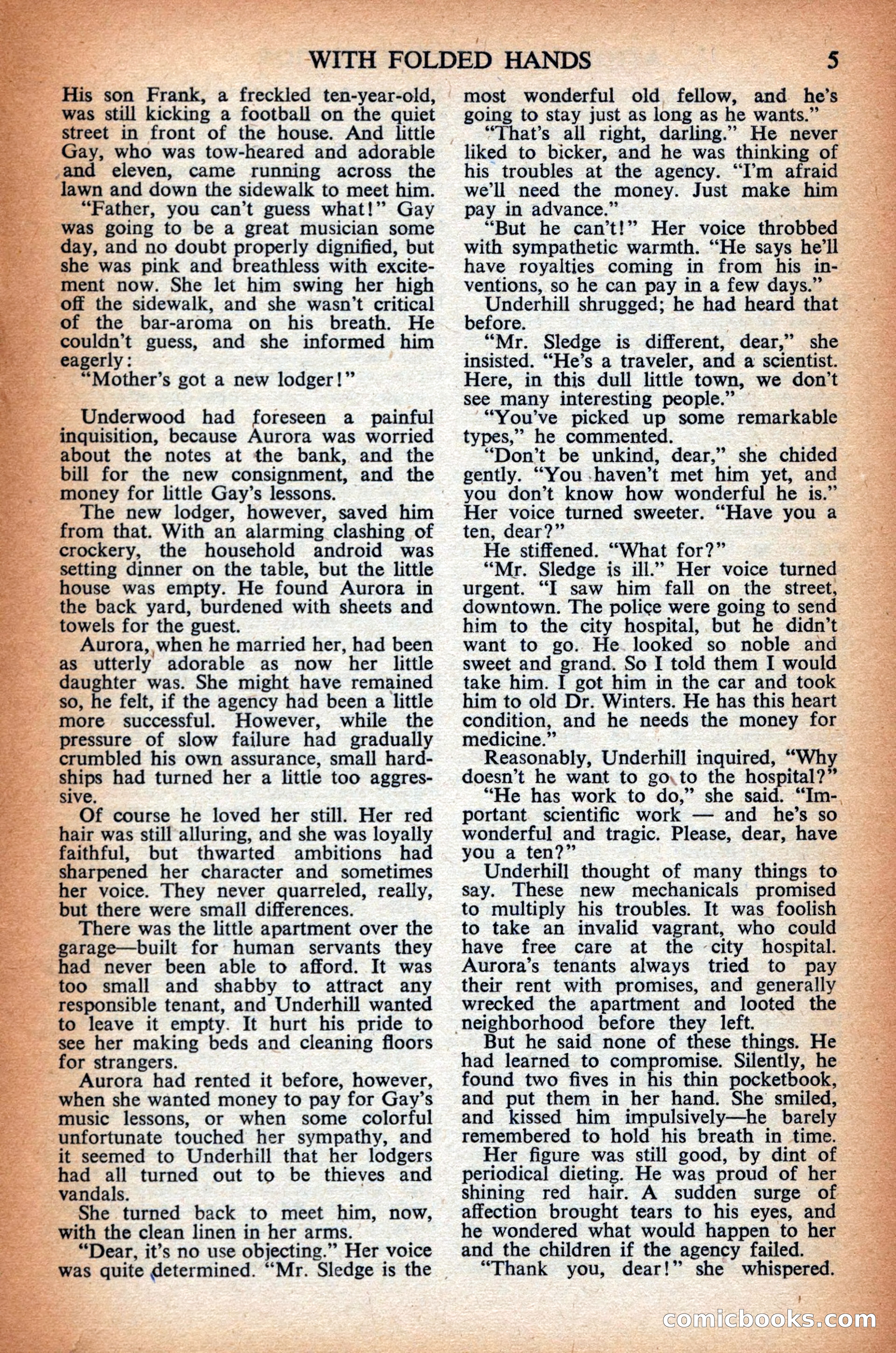 Astounding Science Fiction, British Edition — page 7 of 68