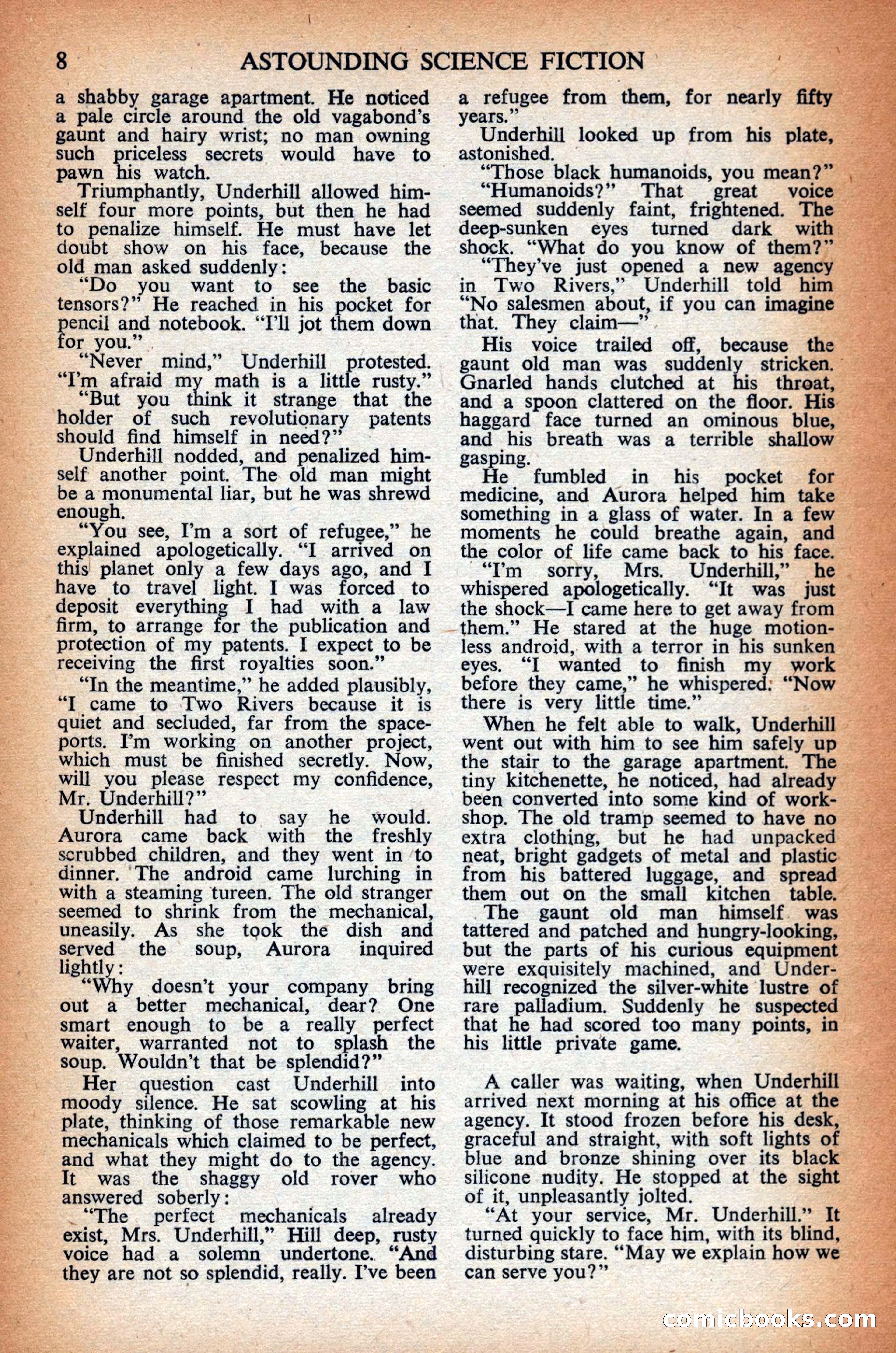 Astounding Science Fiction, British Edition — page 10 of 68