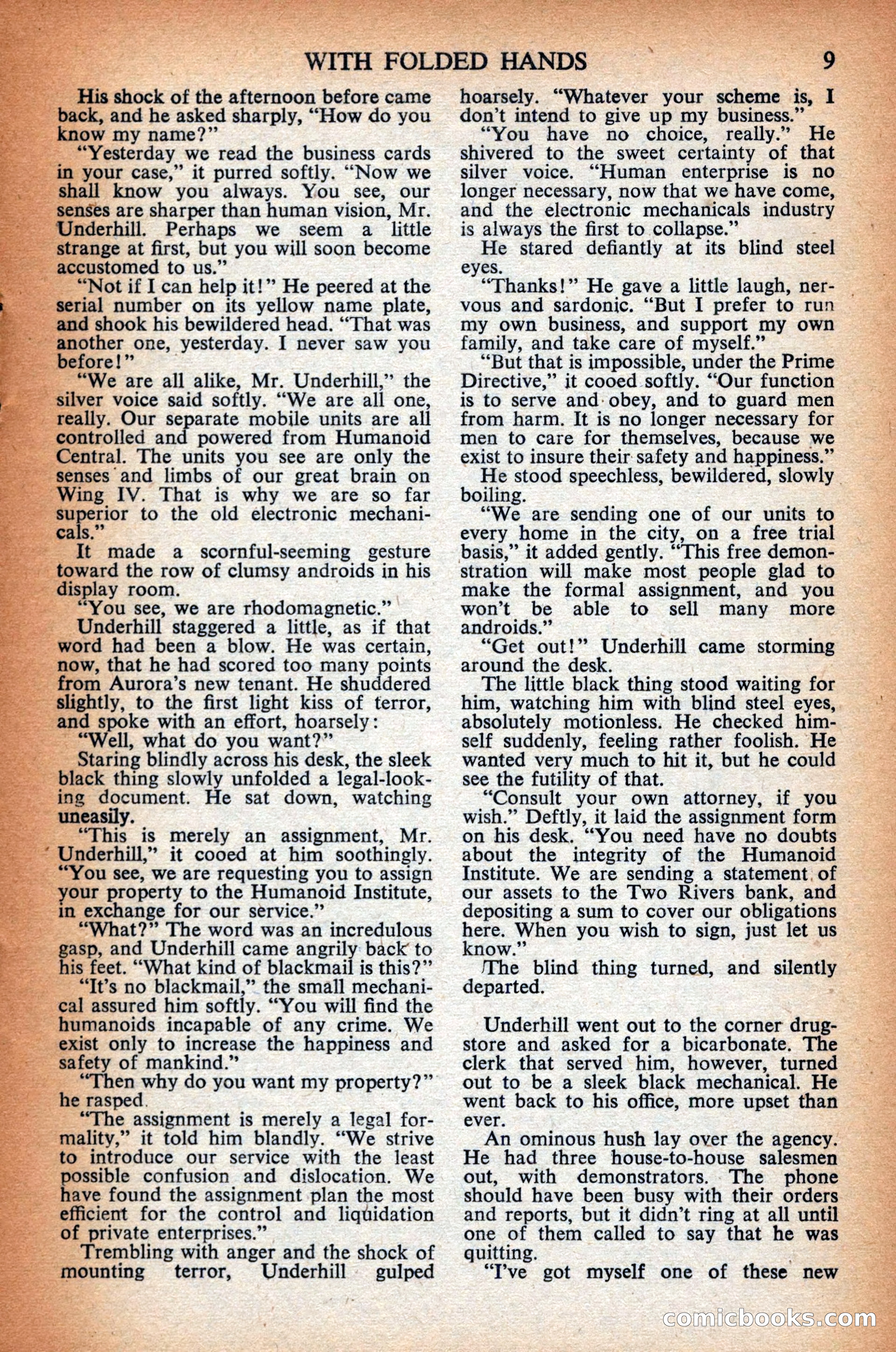 Astounding Science Fiction, British Edition — page 11 of 68