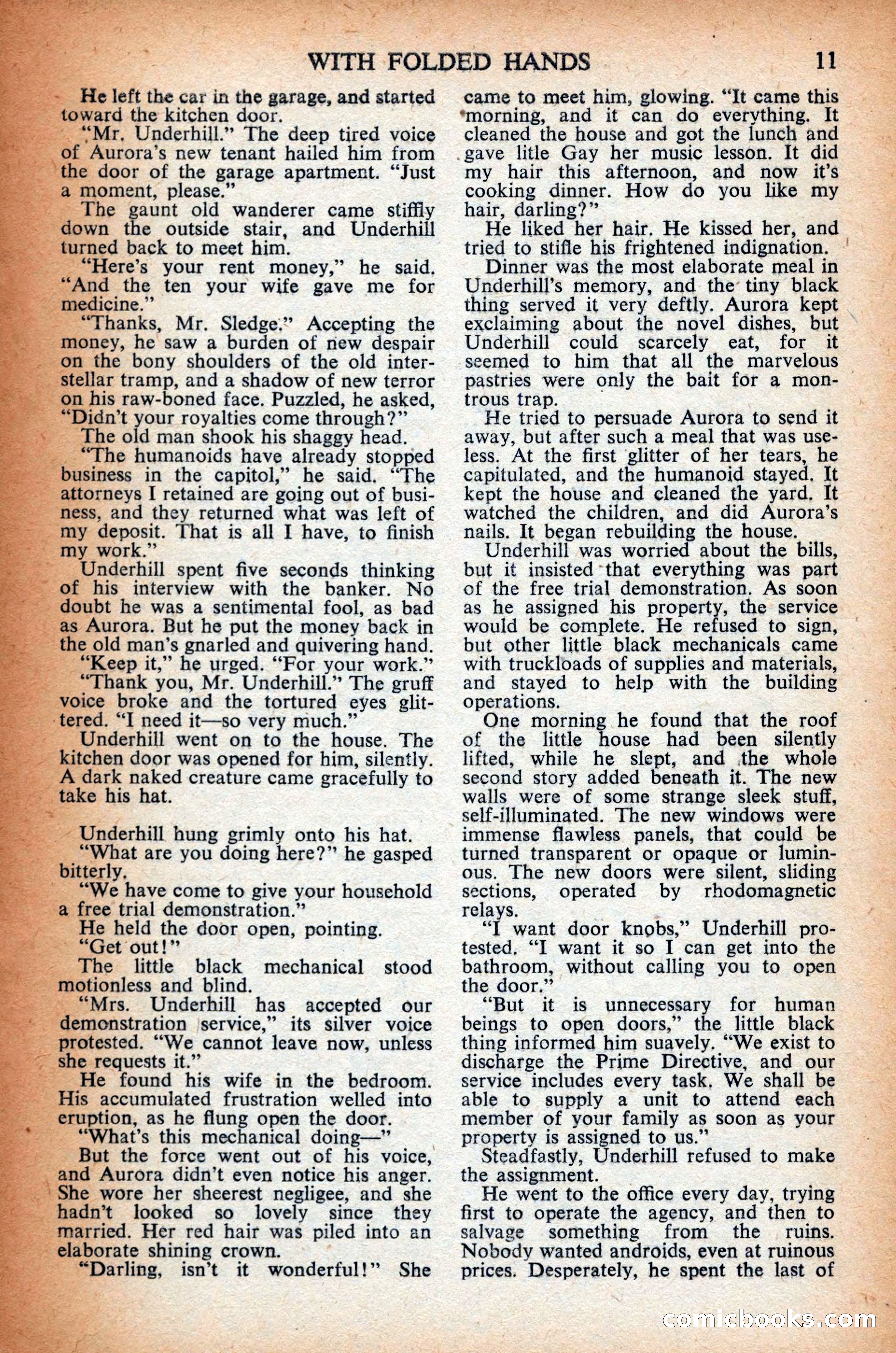 Astounding Science Fiction, British Edition — page 13 of 68