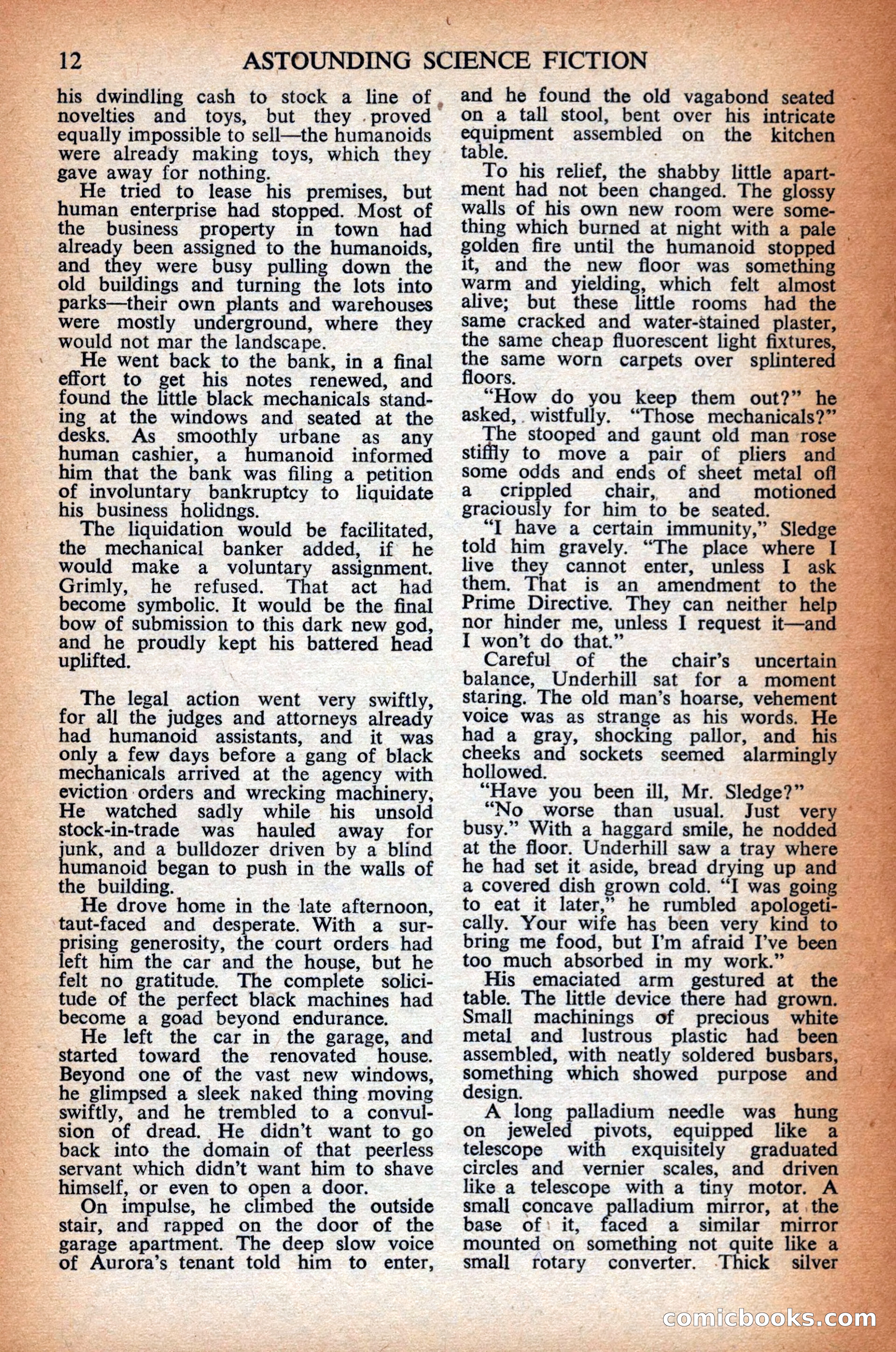 Astounding Science Fiction, British Edition — page 14 of 68
