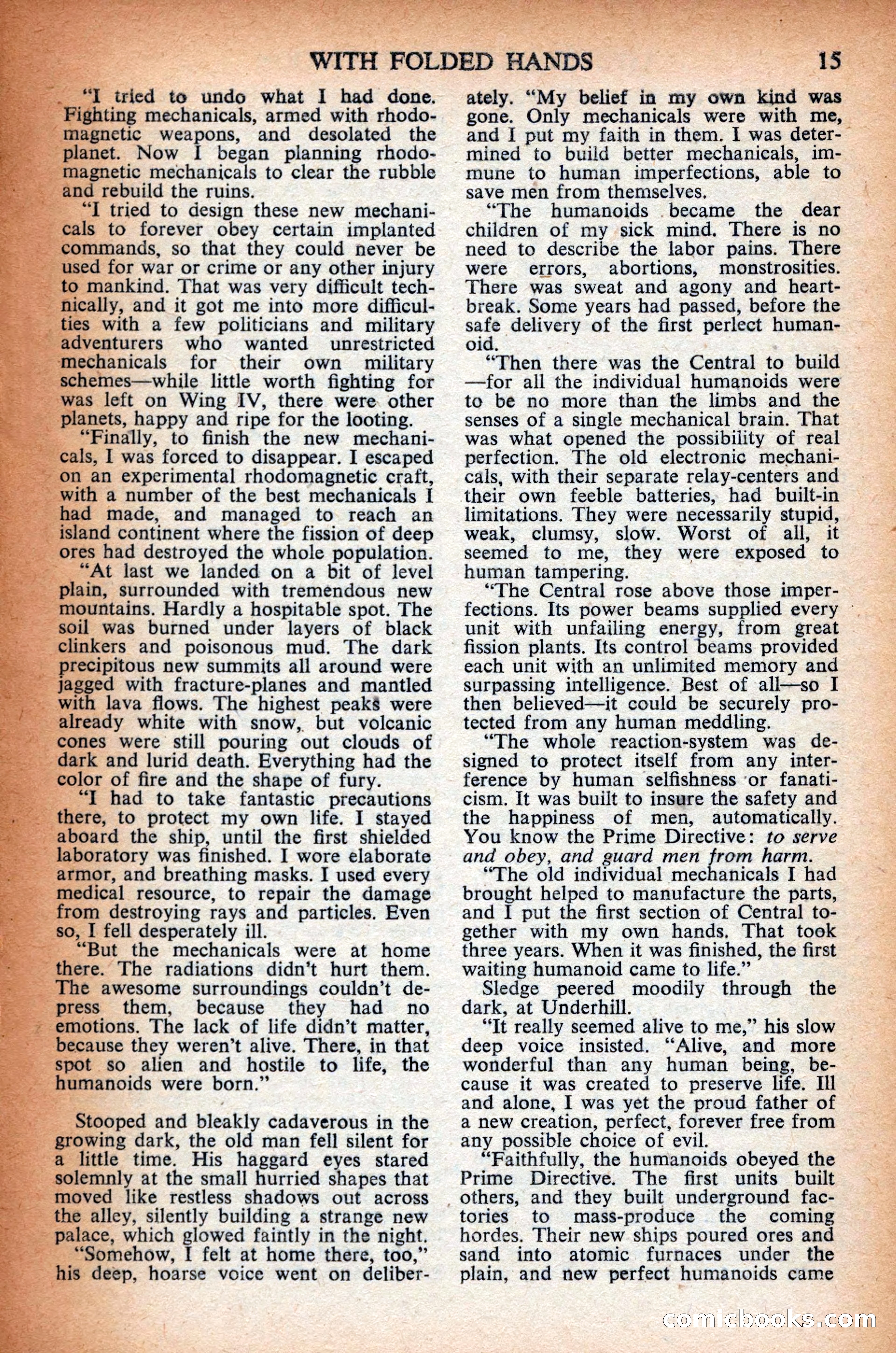 Astounding Science Fiction, British Edition — page 17 of 68