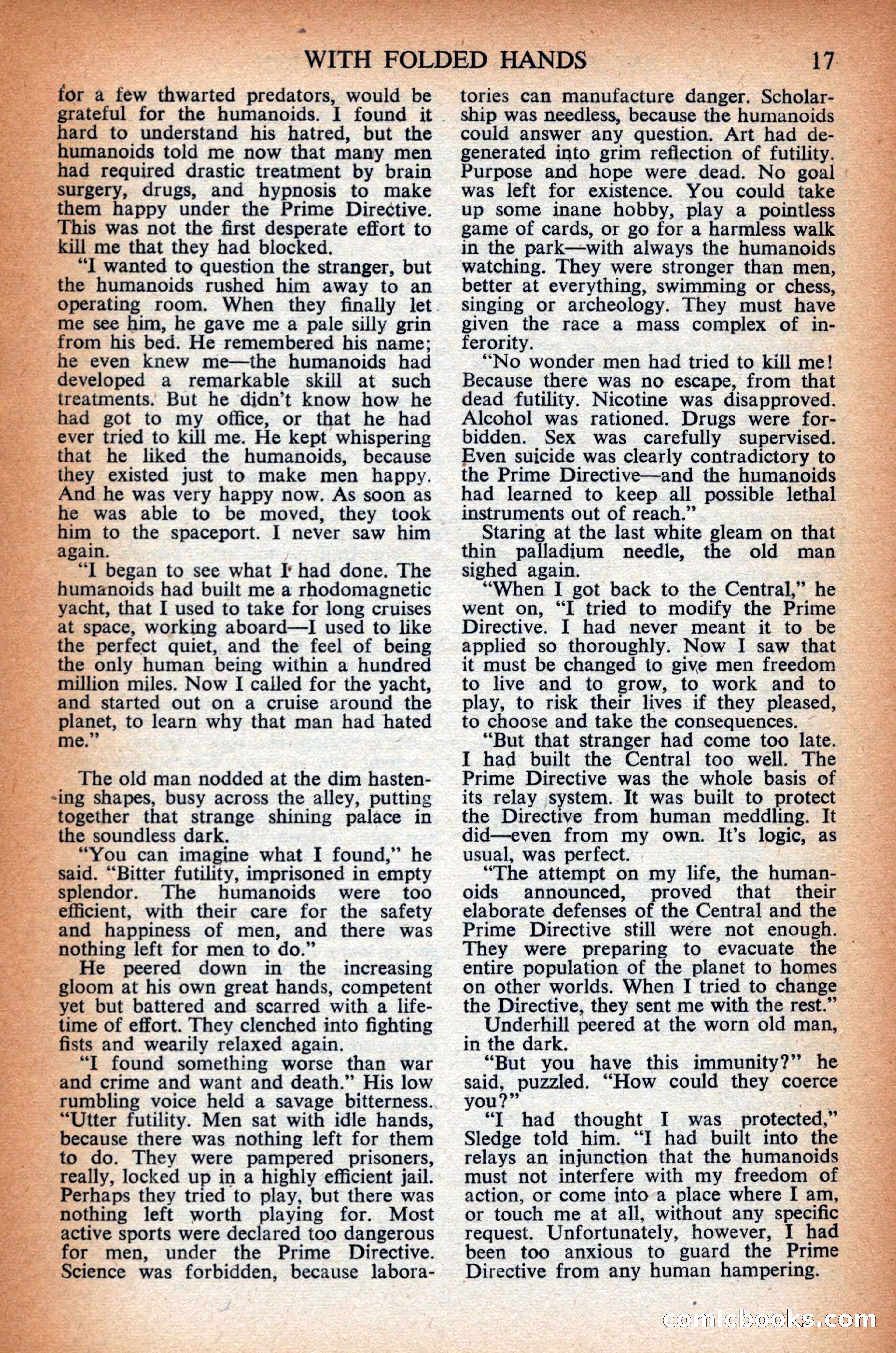 Astounding Science Fiction, British Edition — page 19 of 68