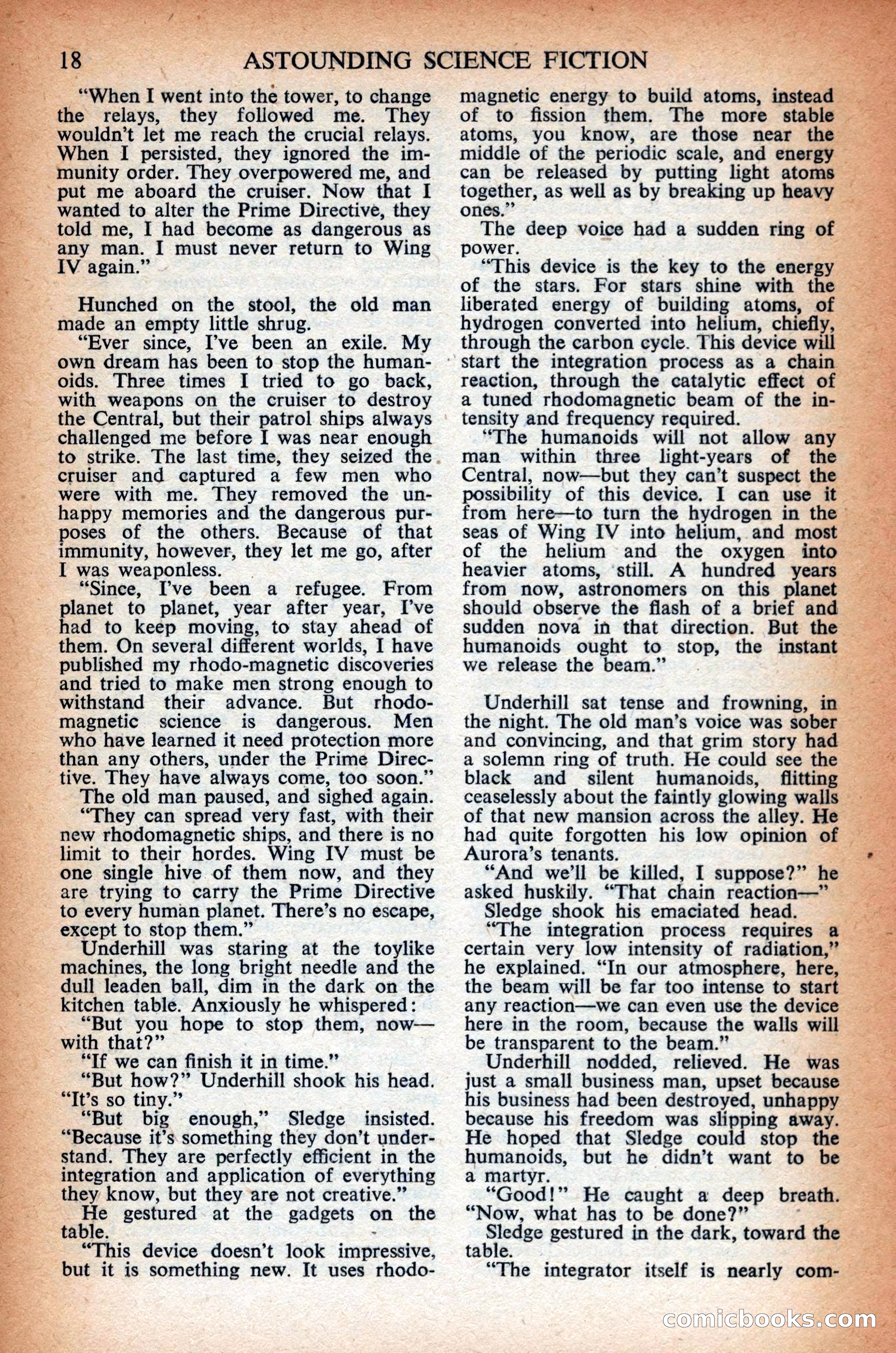 Astounding Science Fiction, British Edition — page 20 of 68