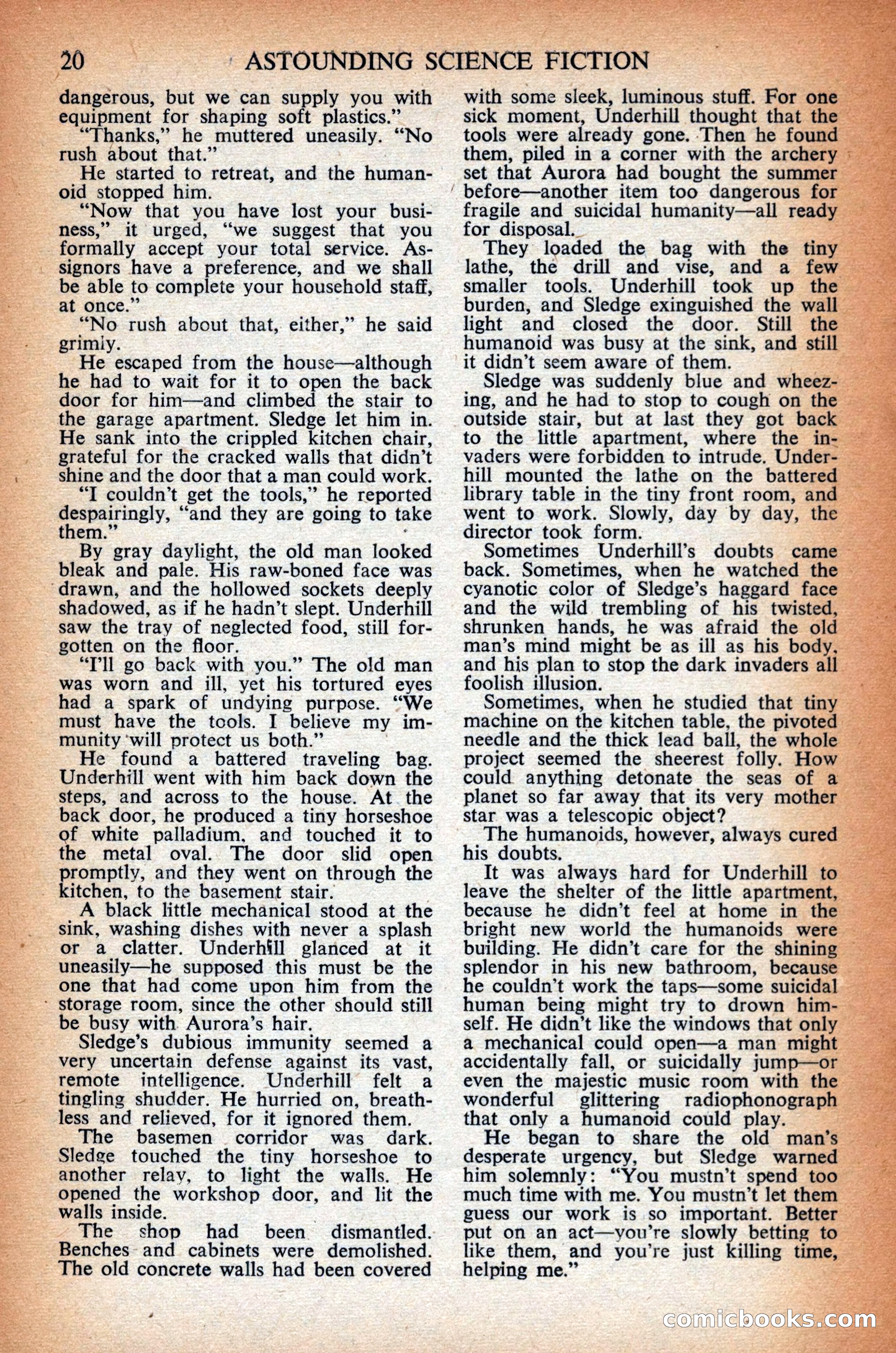 Astounding Science Fiction, British Edition — page 22 of 68