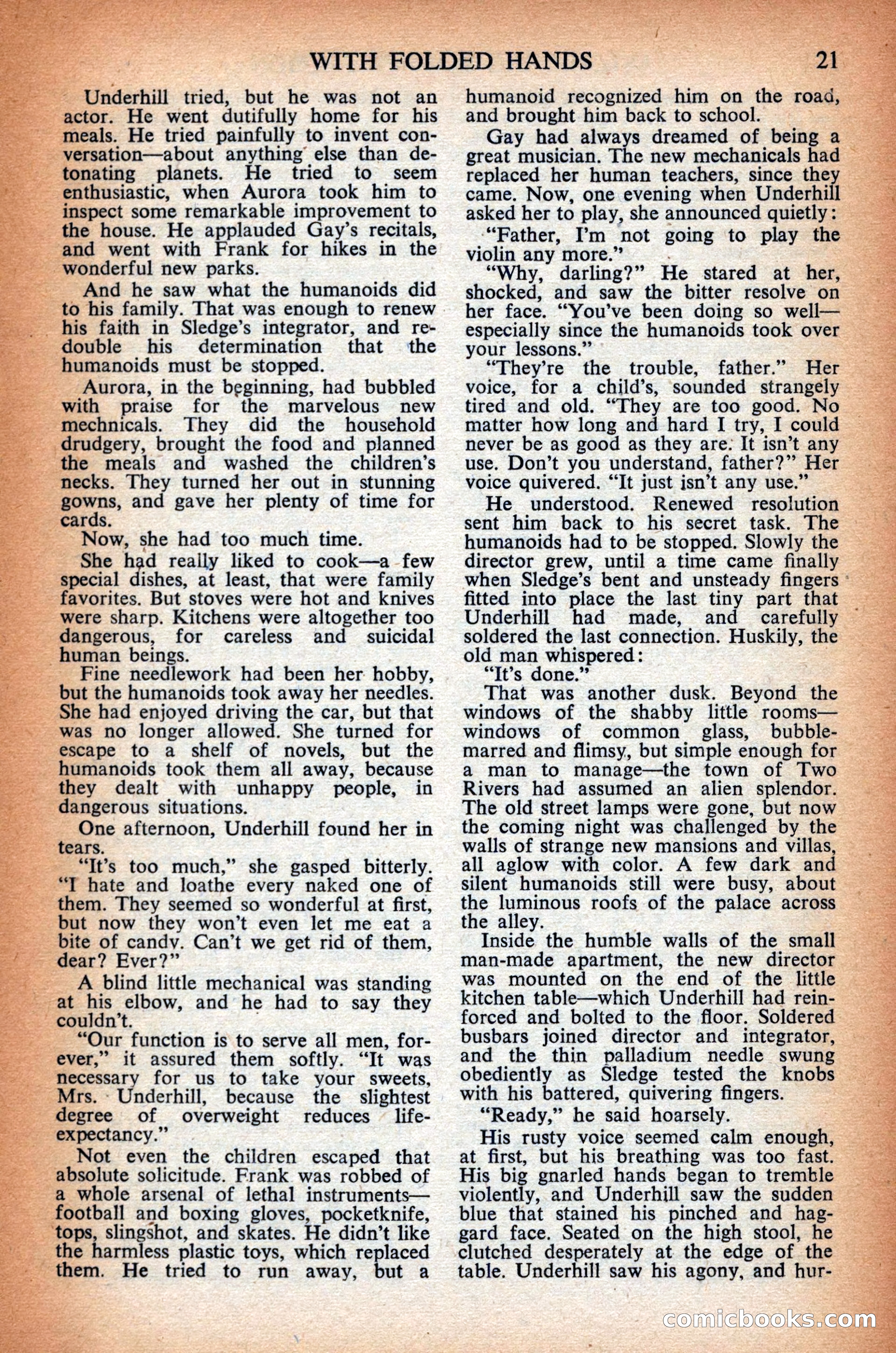 Astounding Science Fiction, British Edition — page 23 of 68