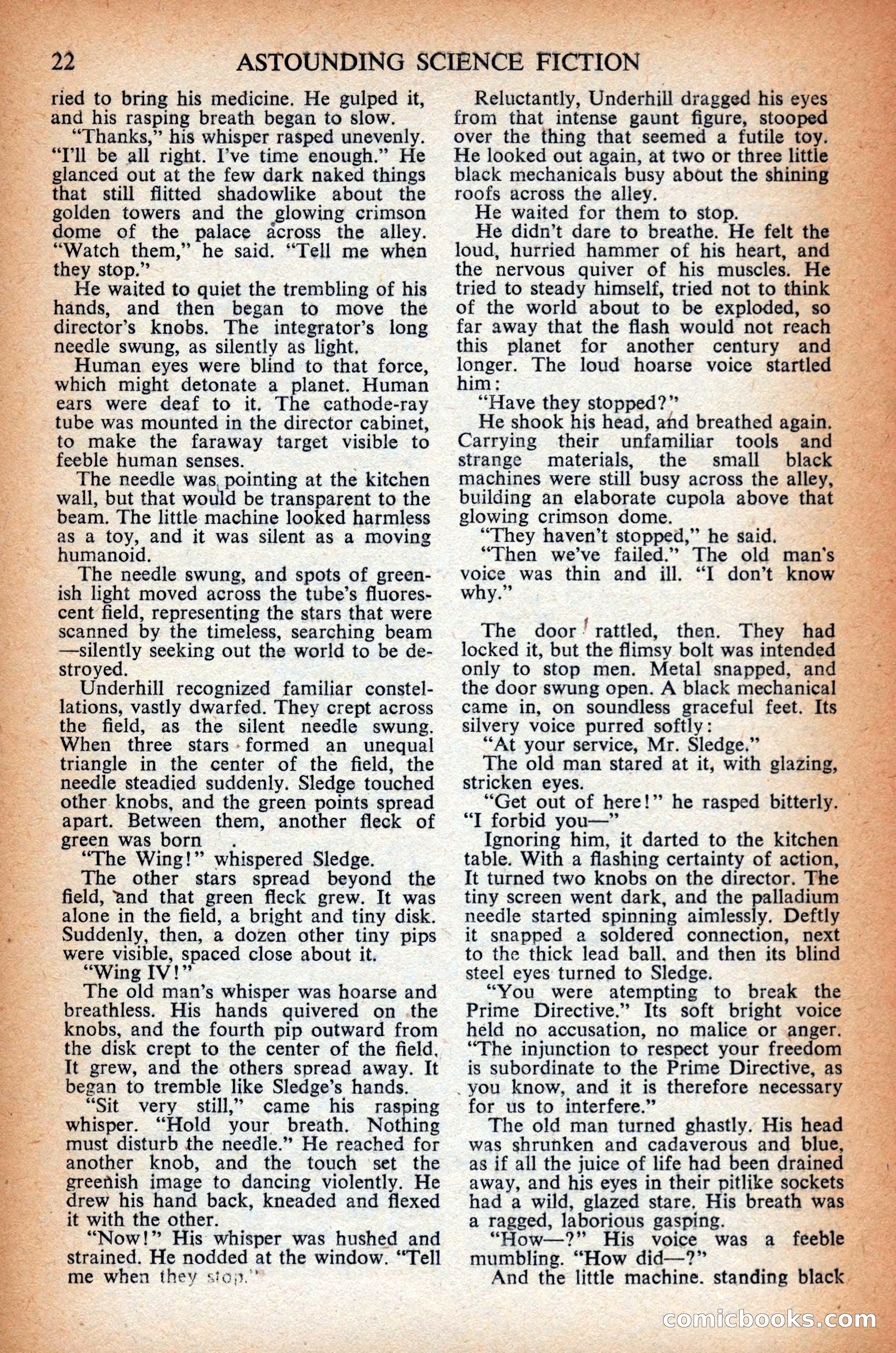 Astounding Science Fiction, British Edition — page 24 of 68