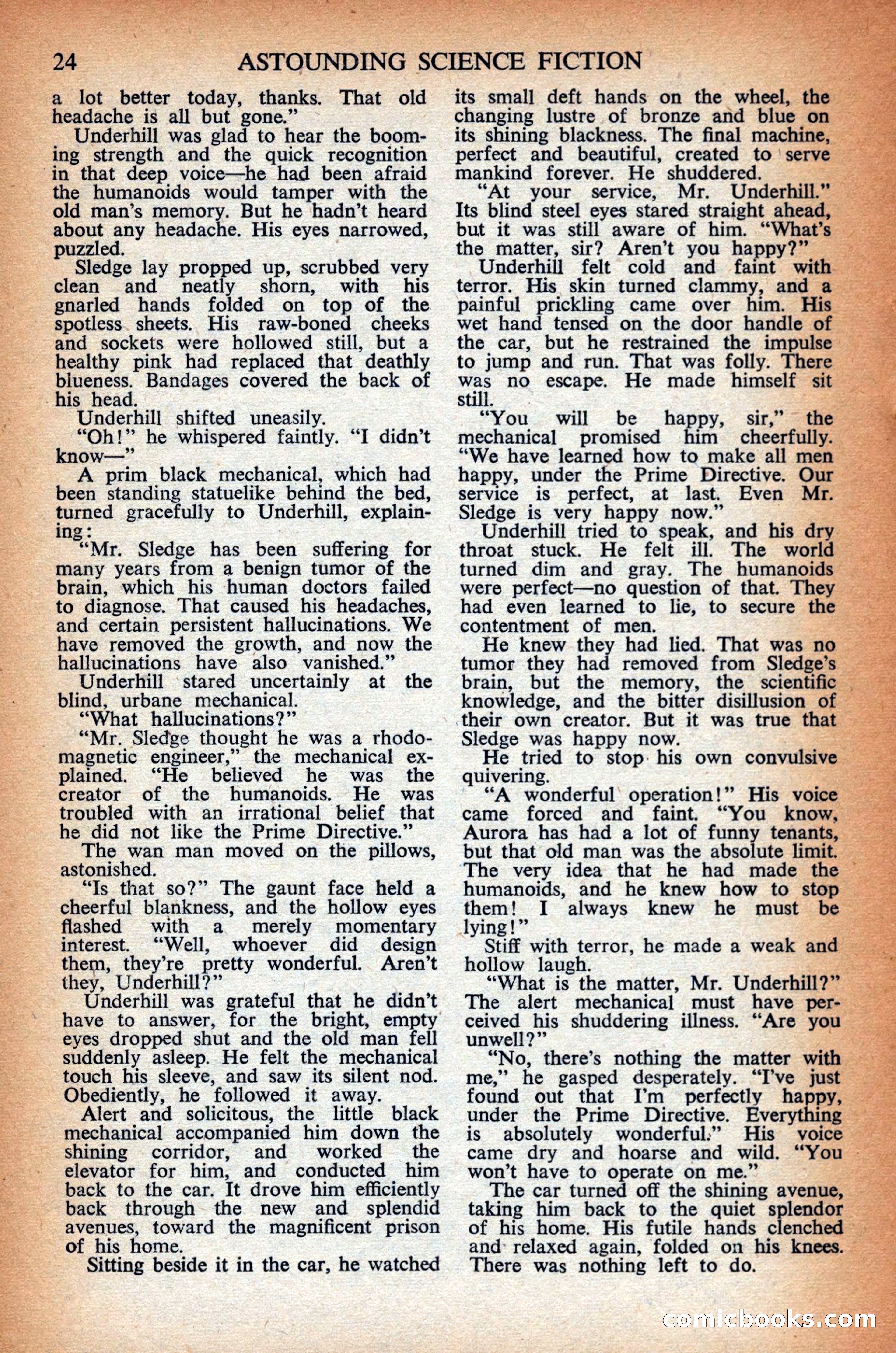 Astounding Science Fiction, British Edition — page 26 of 68