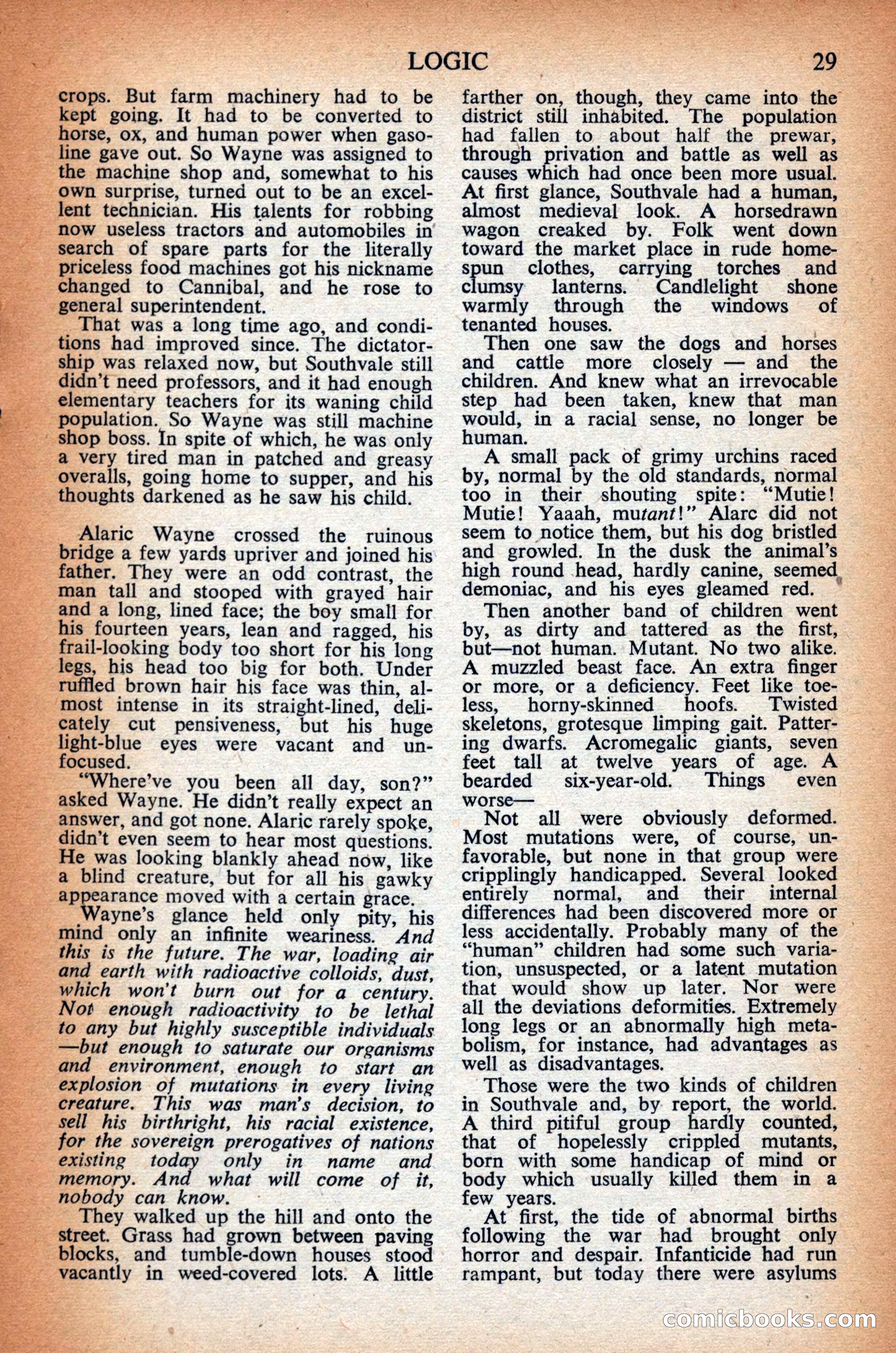 Astounding Science Fiction, British Edition — page 31 of 68
