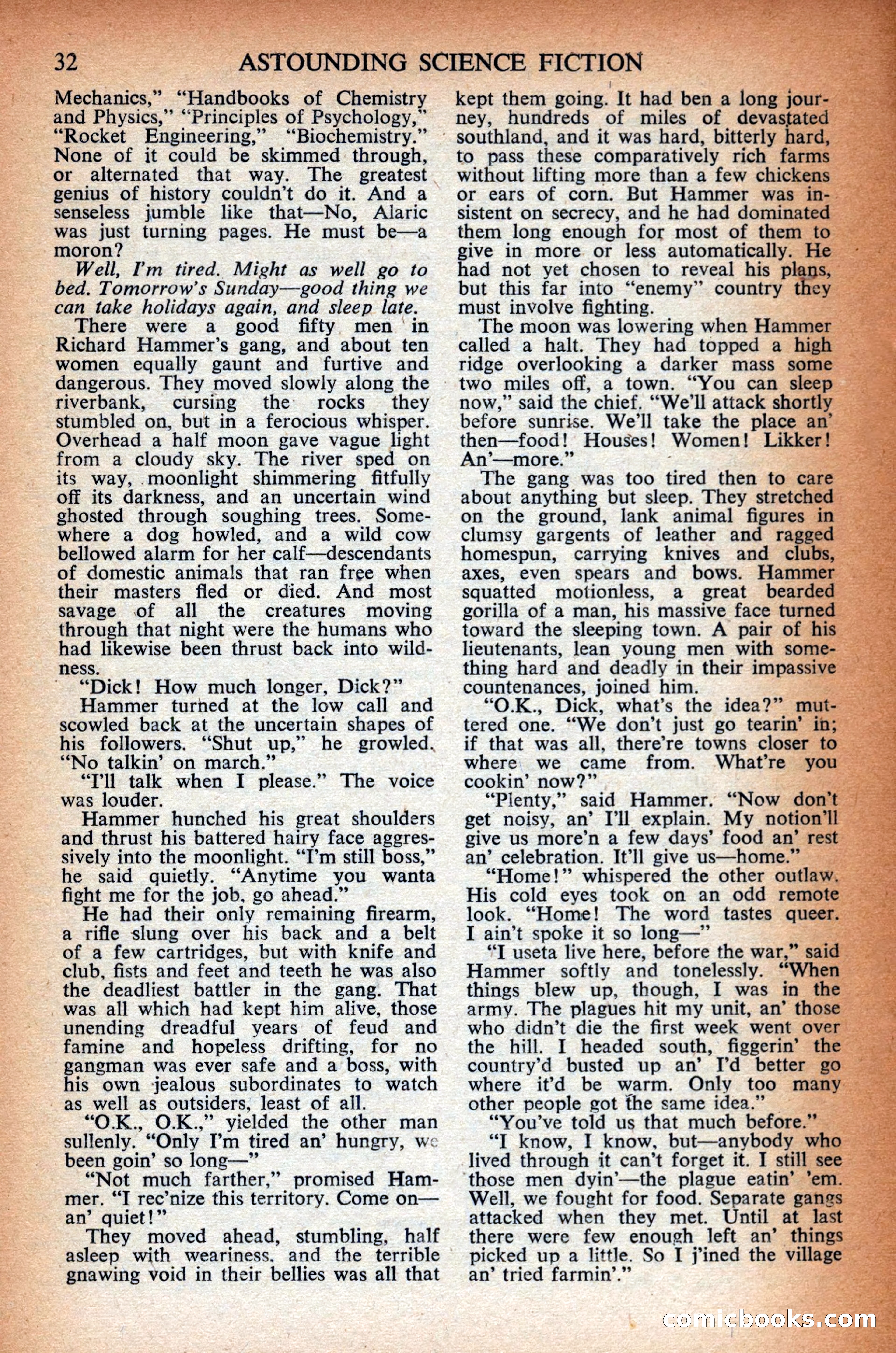 Astounding Science Fiction, British Edition — page 34 of 68