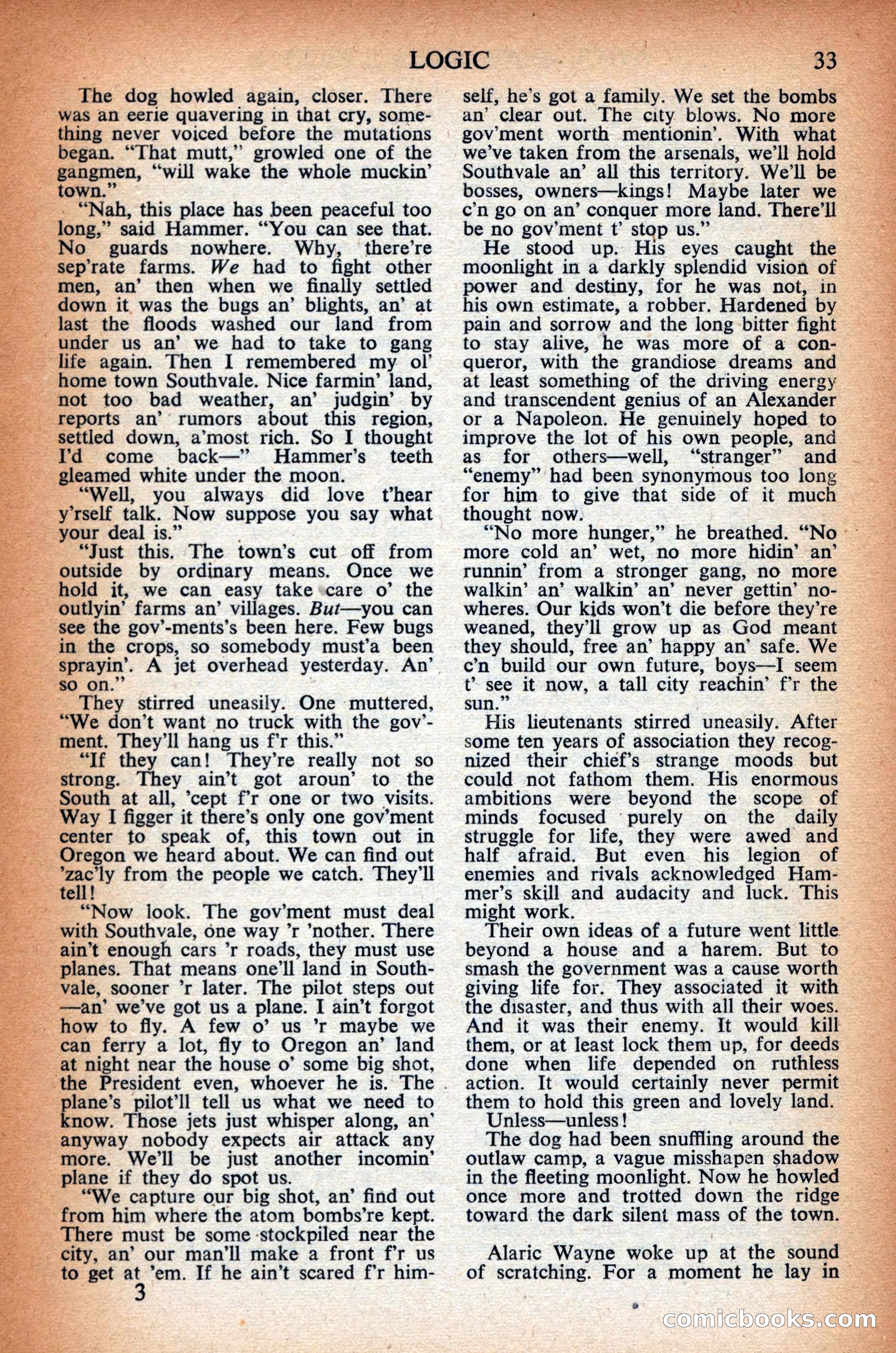 Astounding Science Fiction, British Edition — page 35 of 68