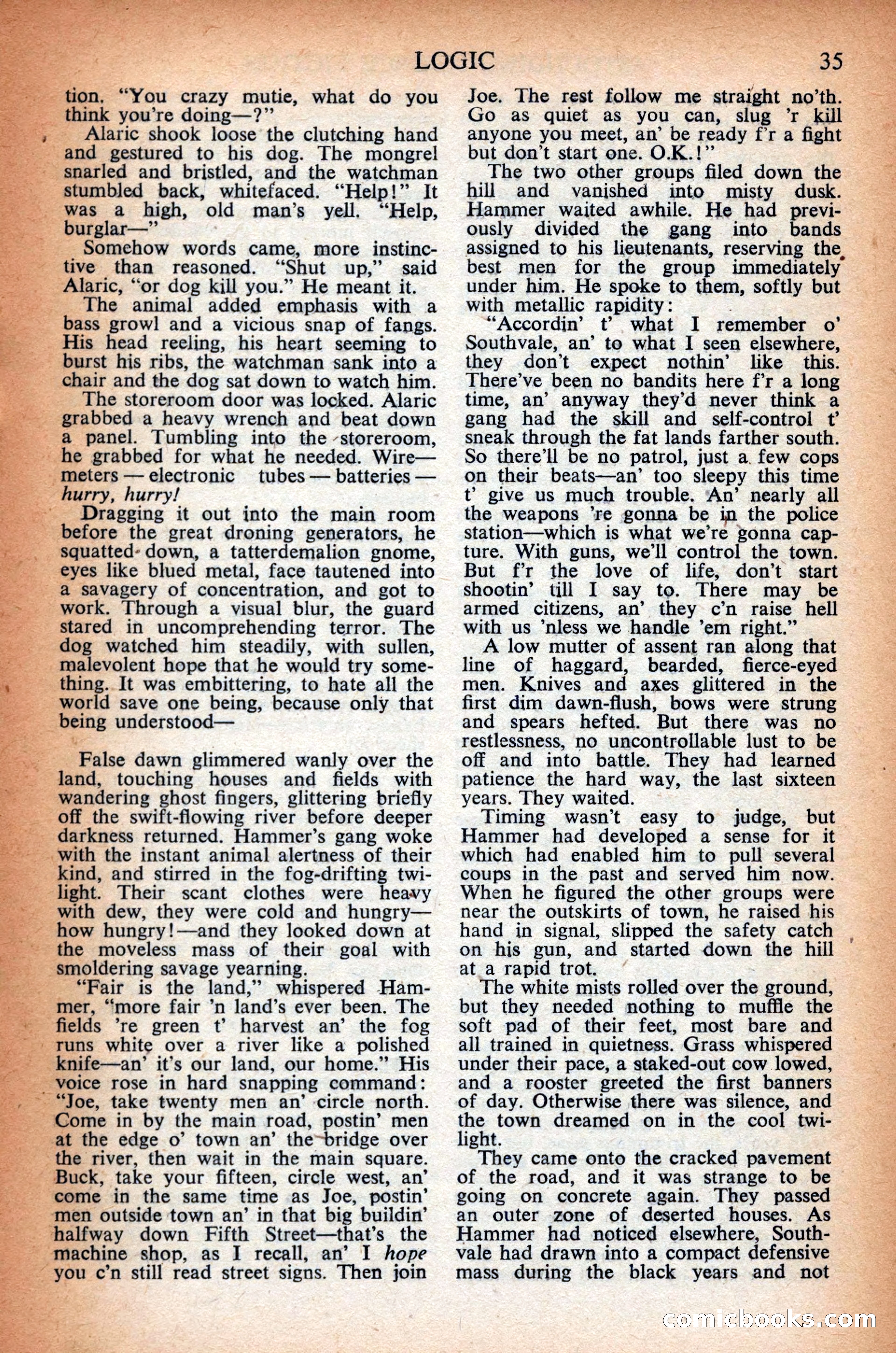 Astounding Science Fiction, British Edition — page 37 of 68