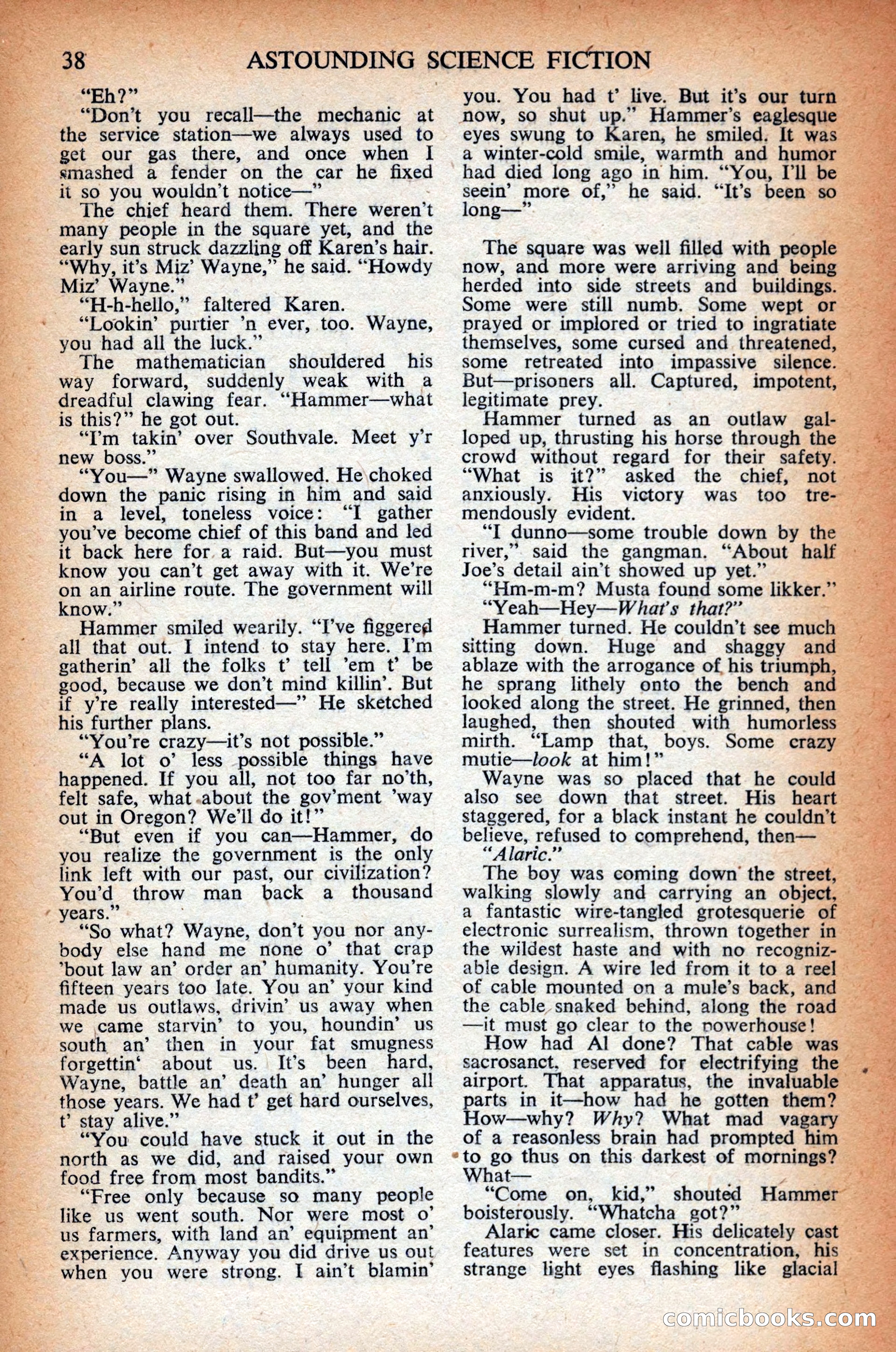 Astounding Science Fiction, British Edition — page 40 of 68