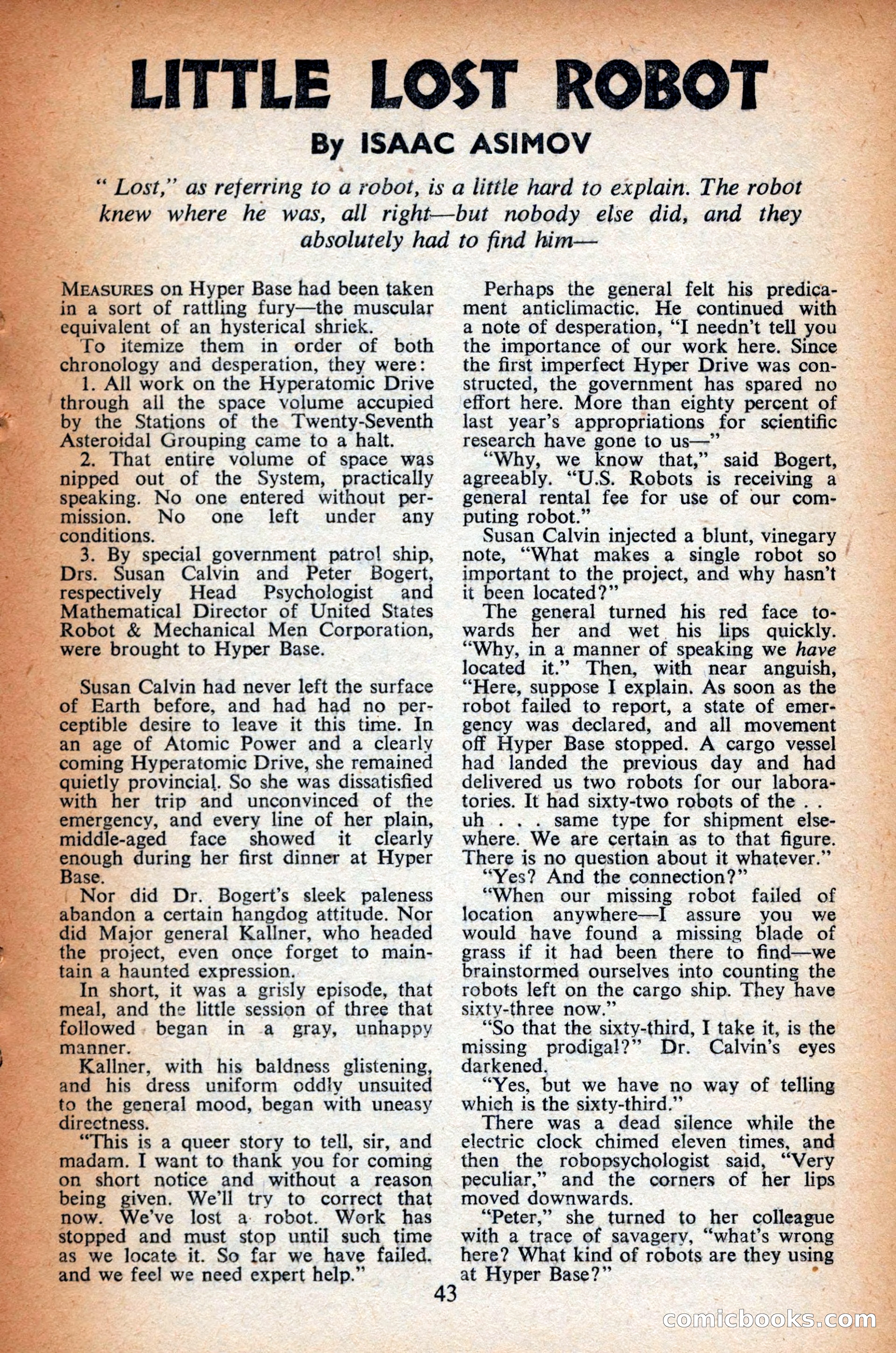 Astounding Science Fiction, British Edition — page 45 of 68