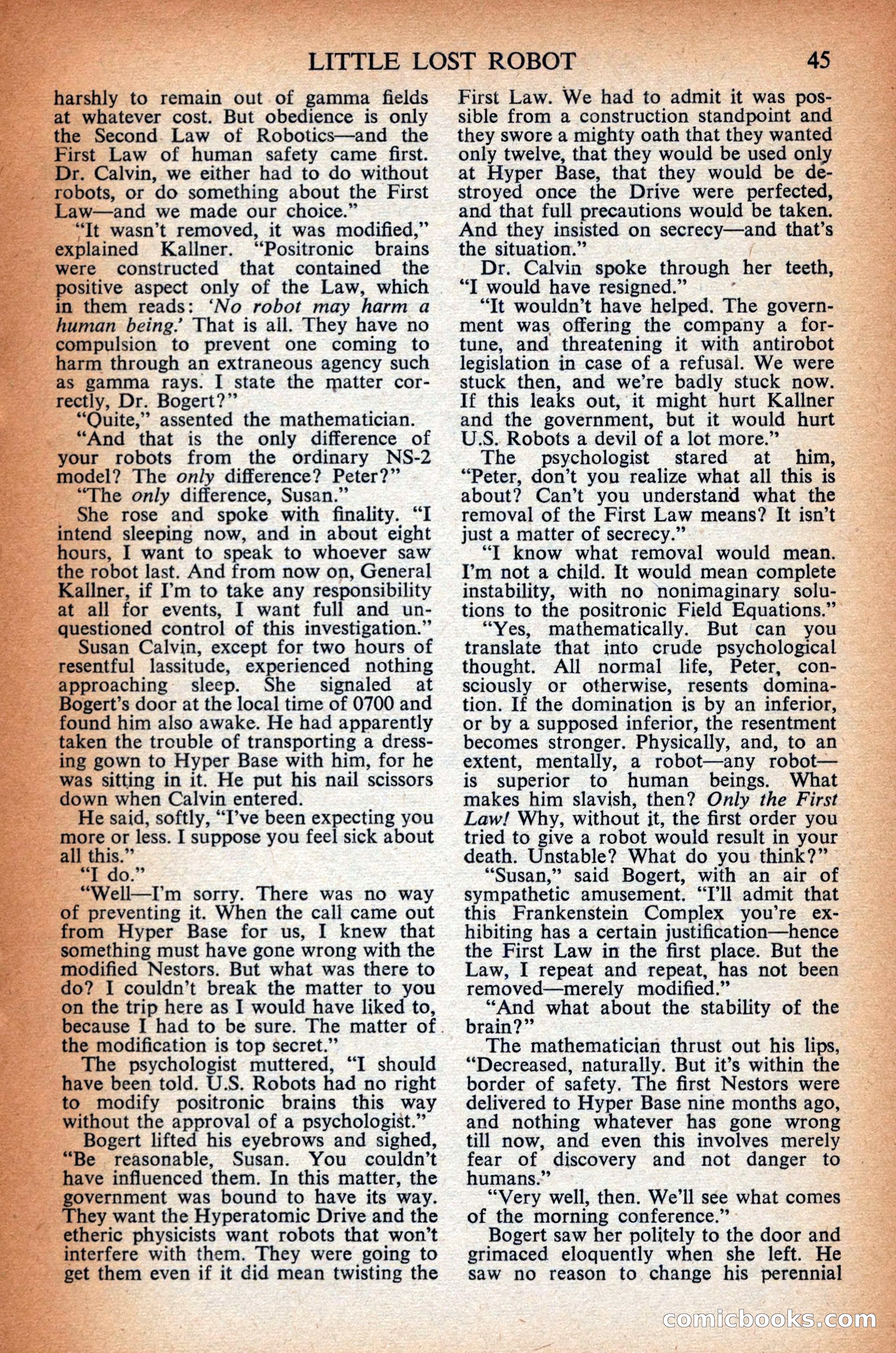 Astounding Science Fiction, British Edition — page 47 of 68