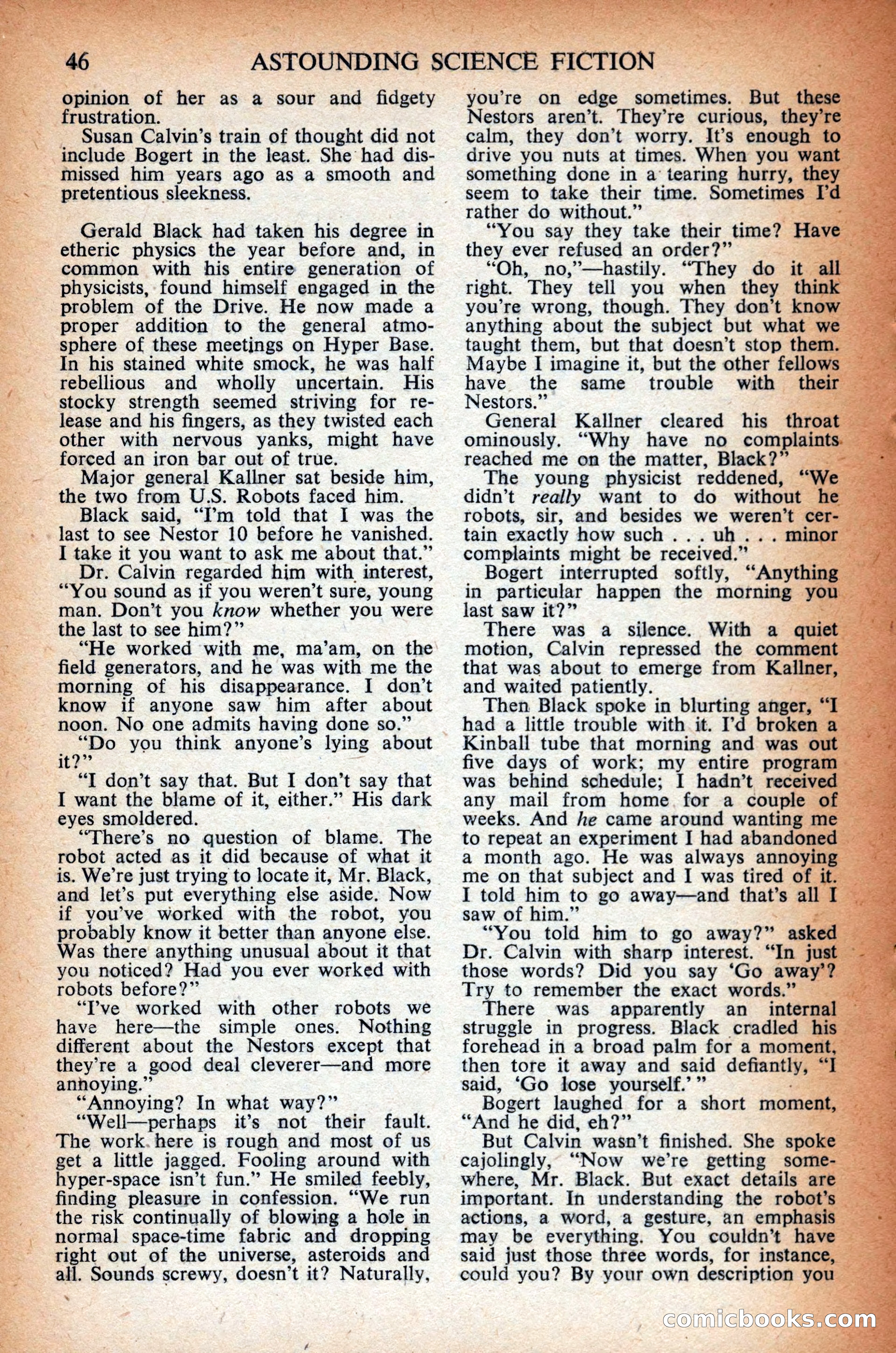 Astounding Science Fiction, British Edition — page 48 of 68