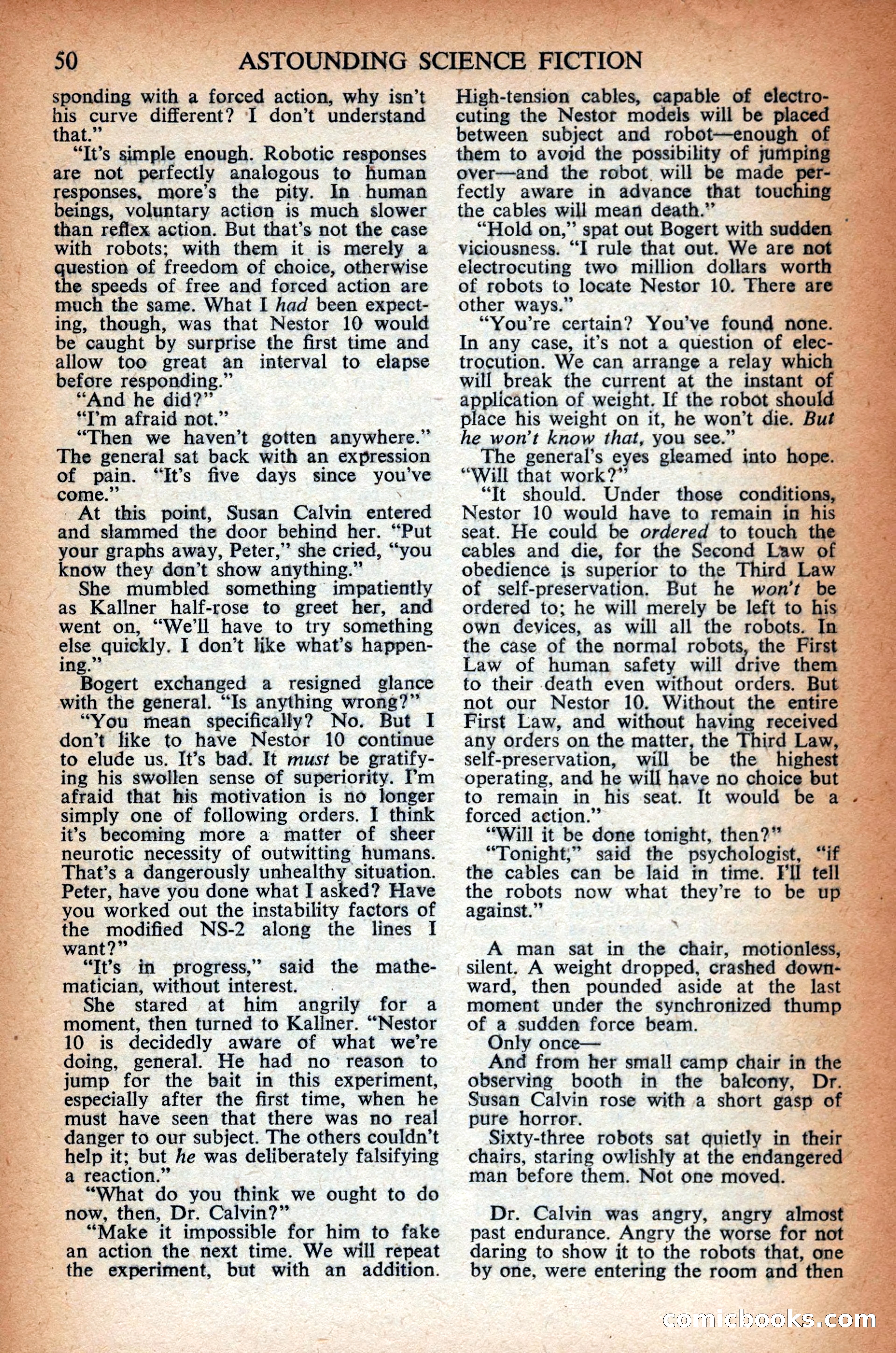 Astounding Science Fiction, British Edition — page 52 of 68