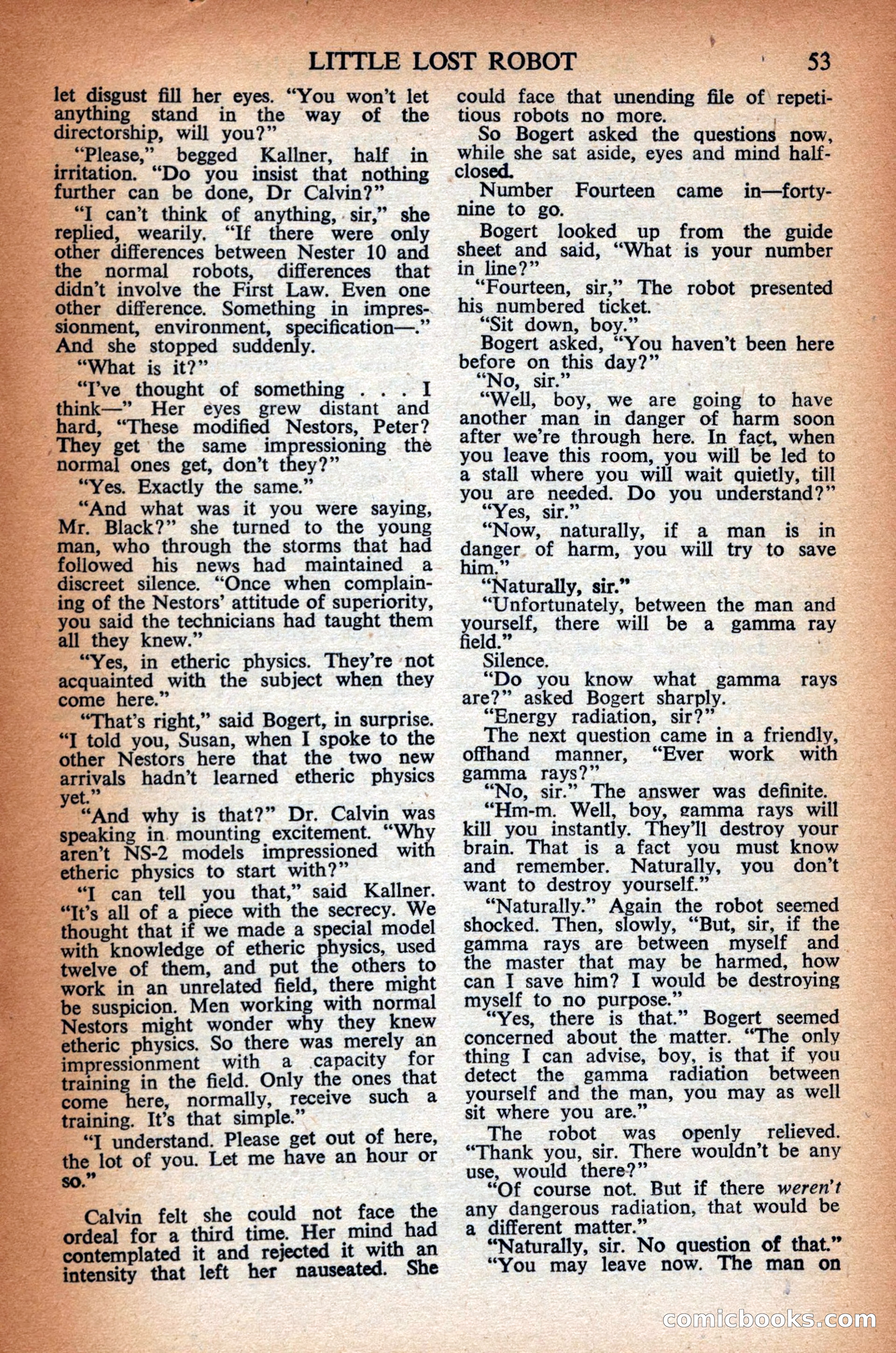 Astounding Science Fiction, British Edition — page 55 of 68