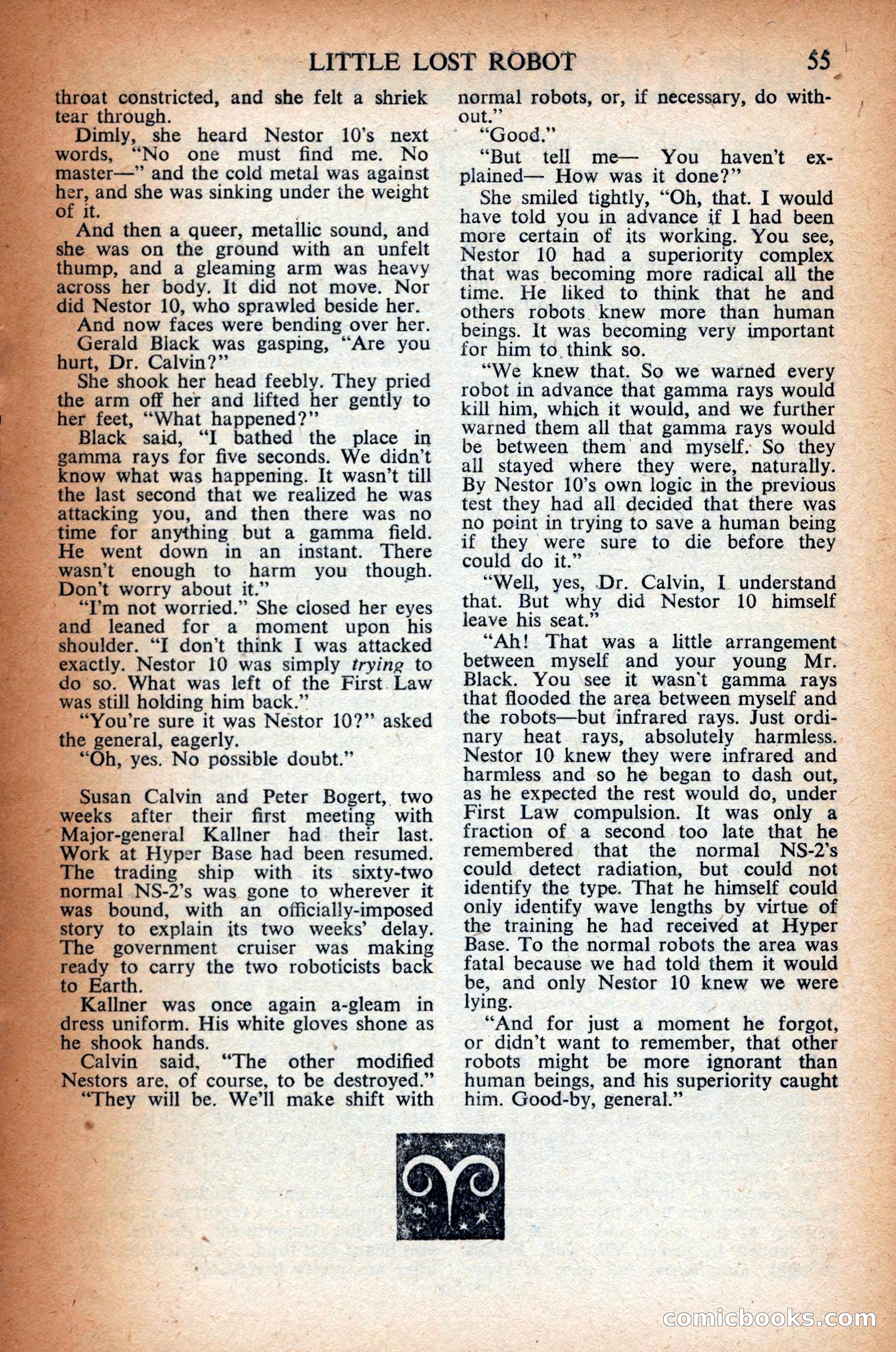 Astounding Science Fiction, British Edition — page 57 of 68