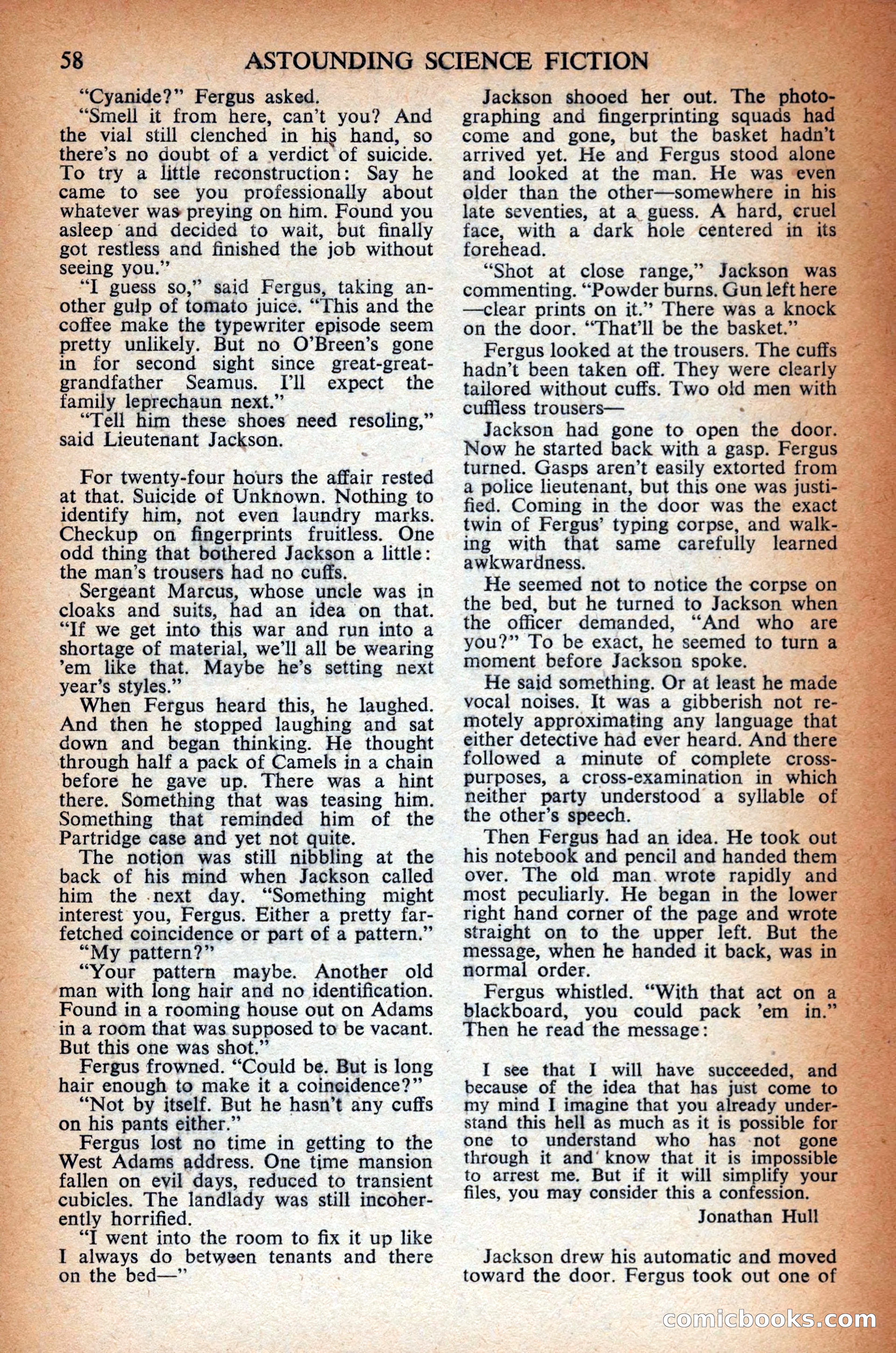 Astounding Science Fiction, British Edition — page 60 of 68