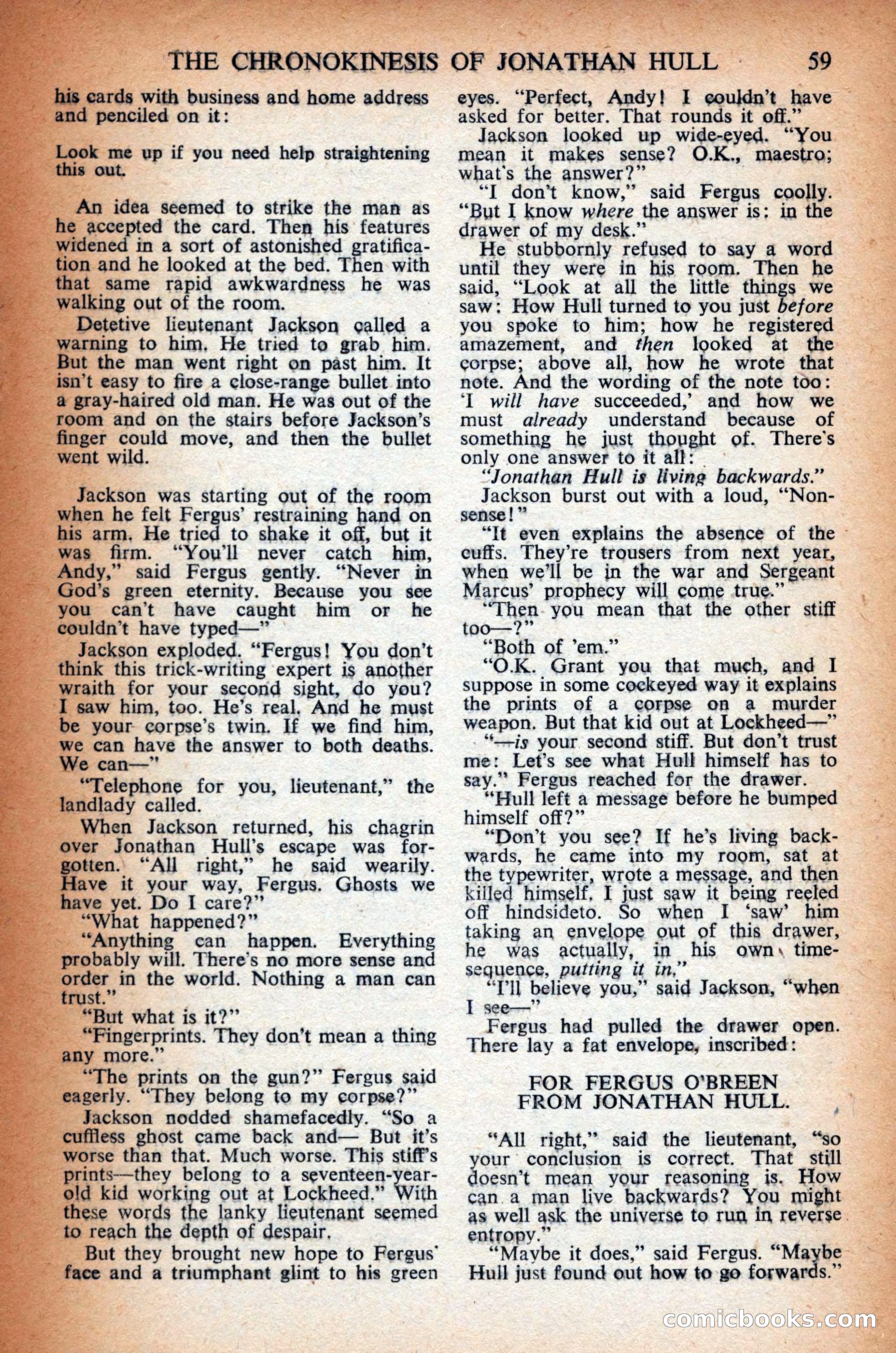 Astounding Science Fiction, British Edition — page 61 of 68