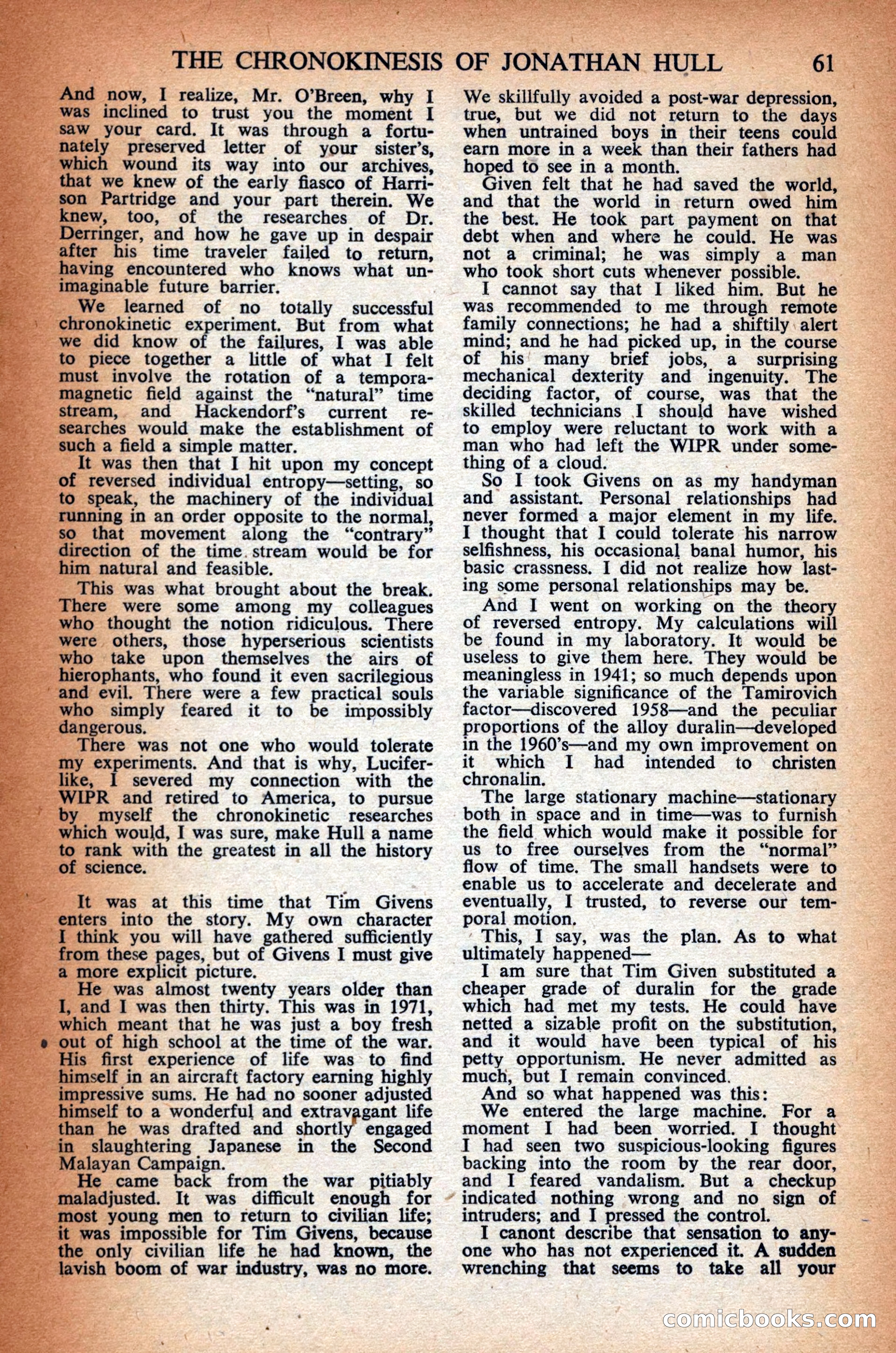 Astounding Science Fiction, British Edition — page 63 of 68