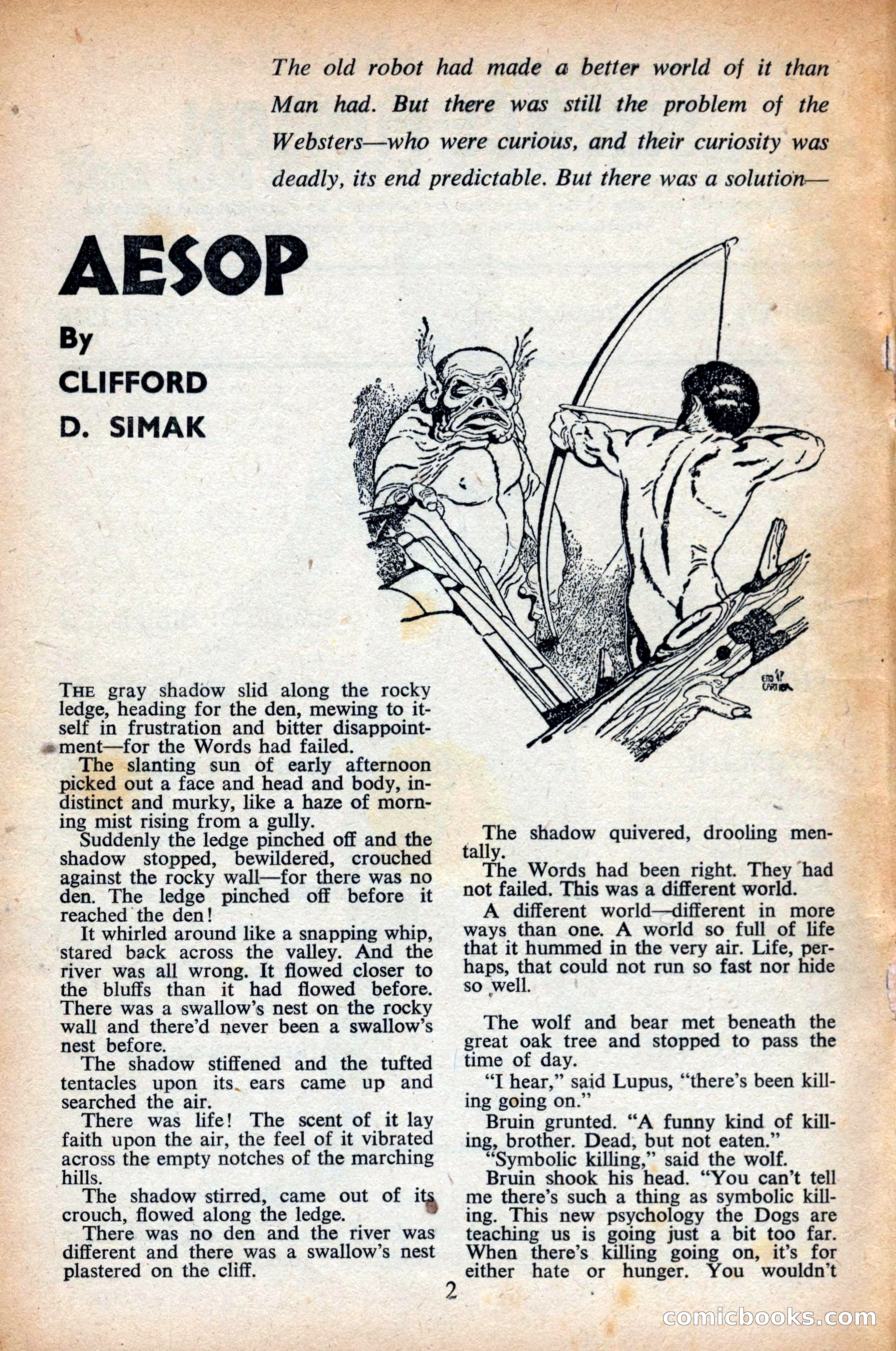 Astounding Science Fiction, British Edition, April 1948 — page 4 of 68