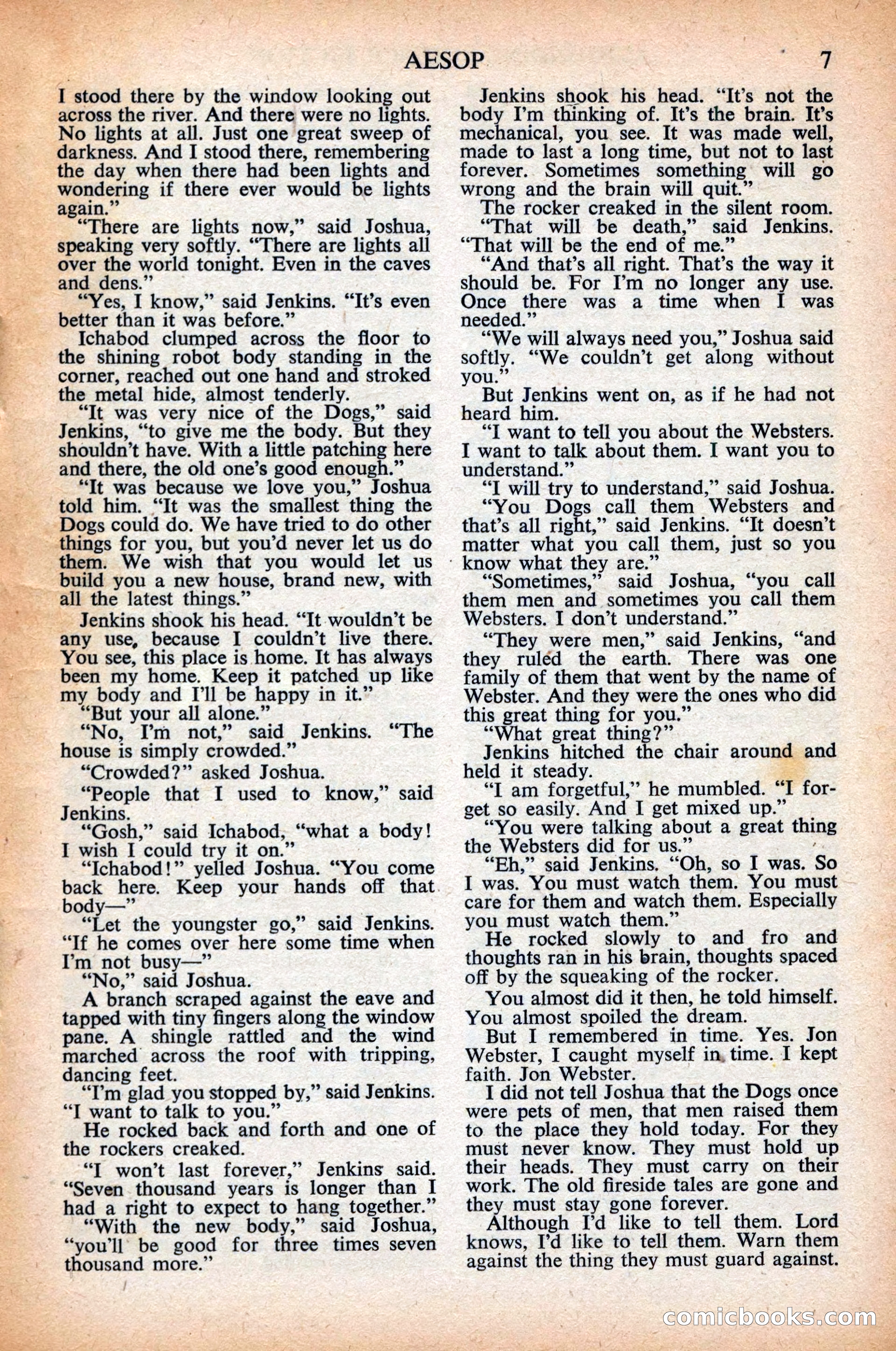 Astounding Science Fiction, British Edition, April 1948 — page 9 of 68