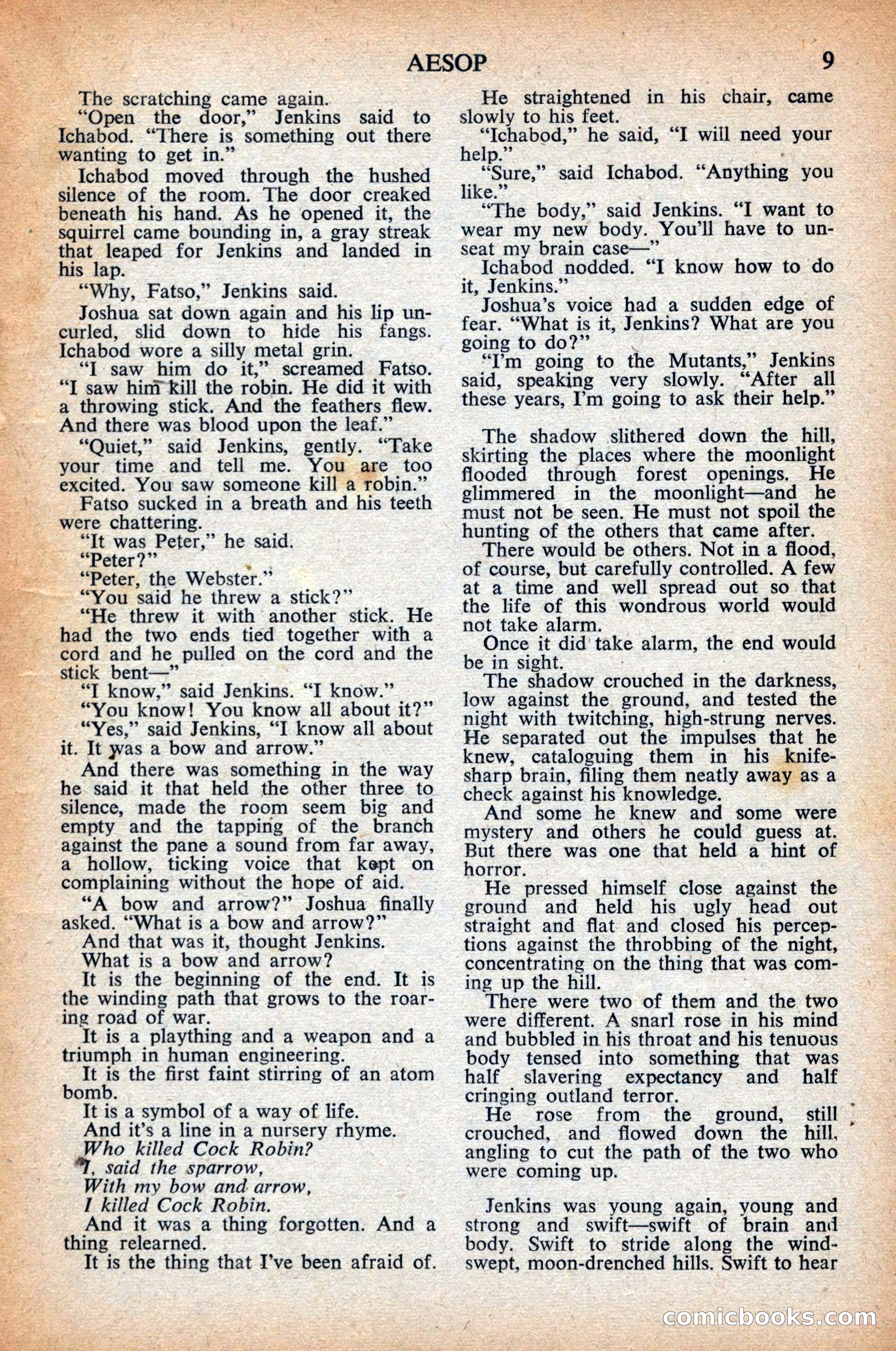Astounding Science Fiction, British Edition, April 1948 — page 11 of 68