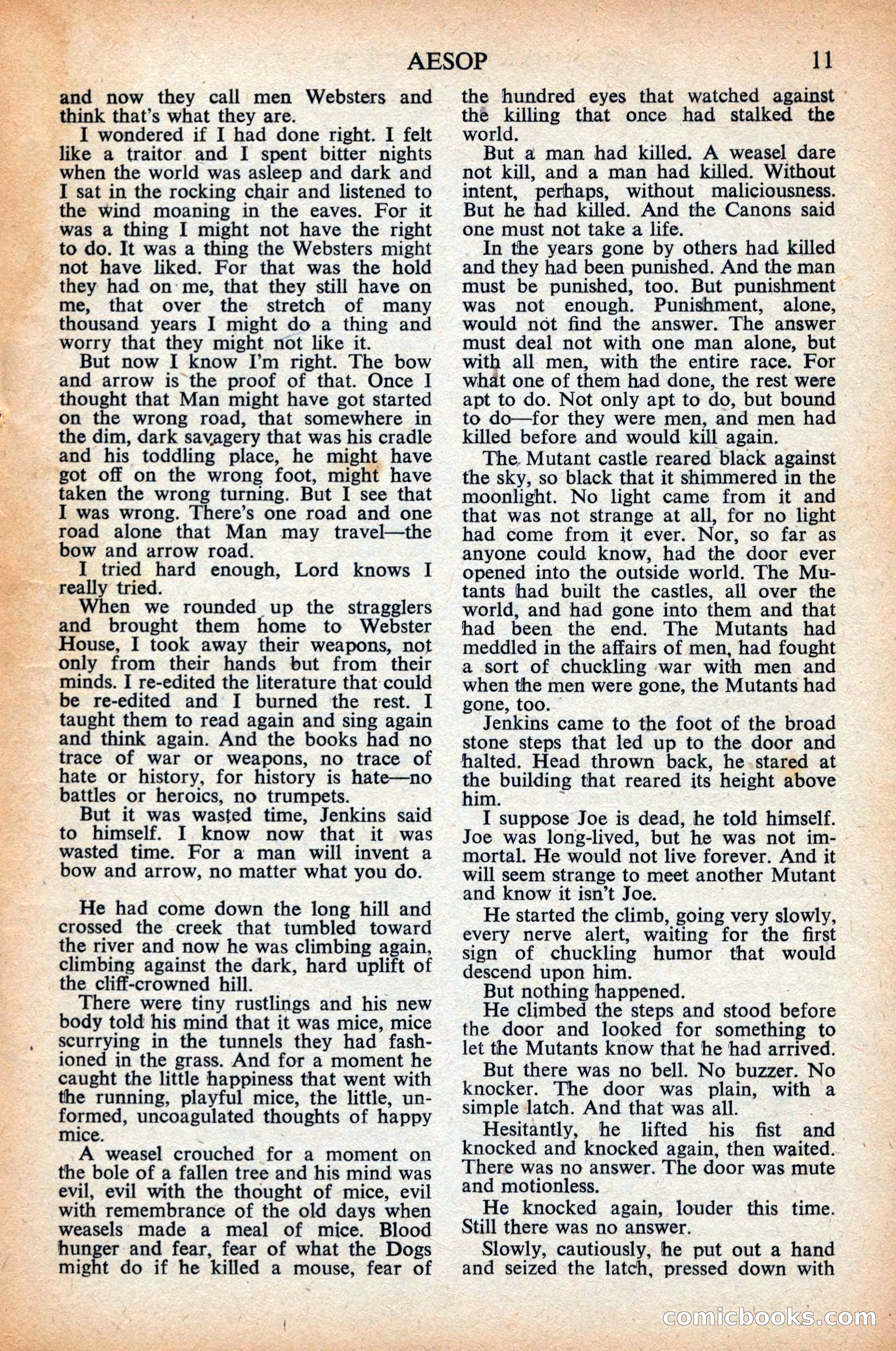 Astounding Science Fiction, British Edition, April 1948 — page 13 of 68