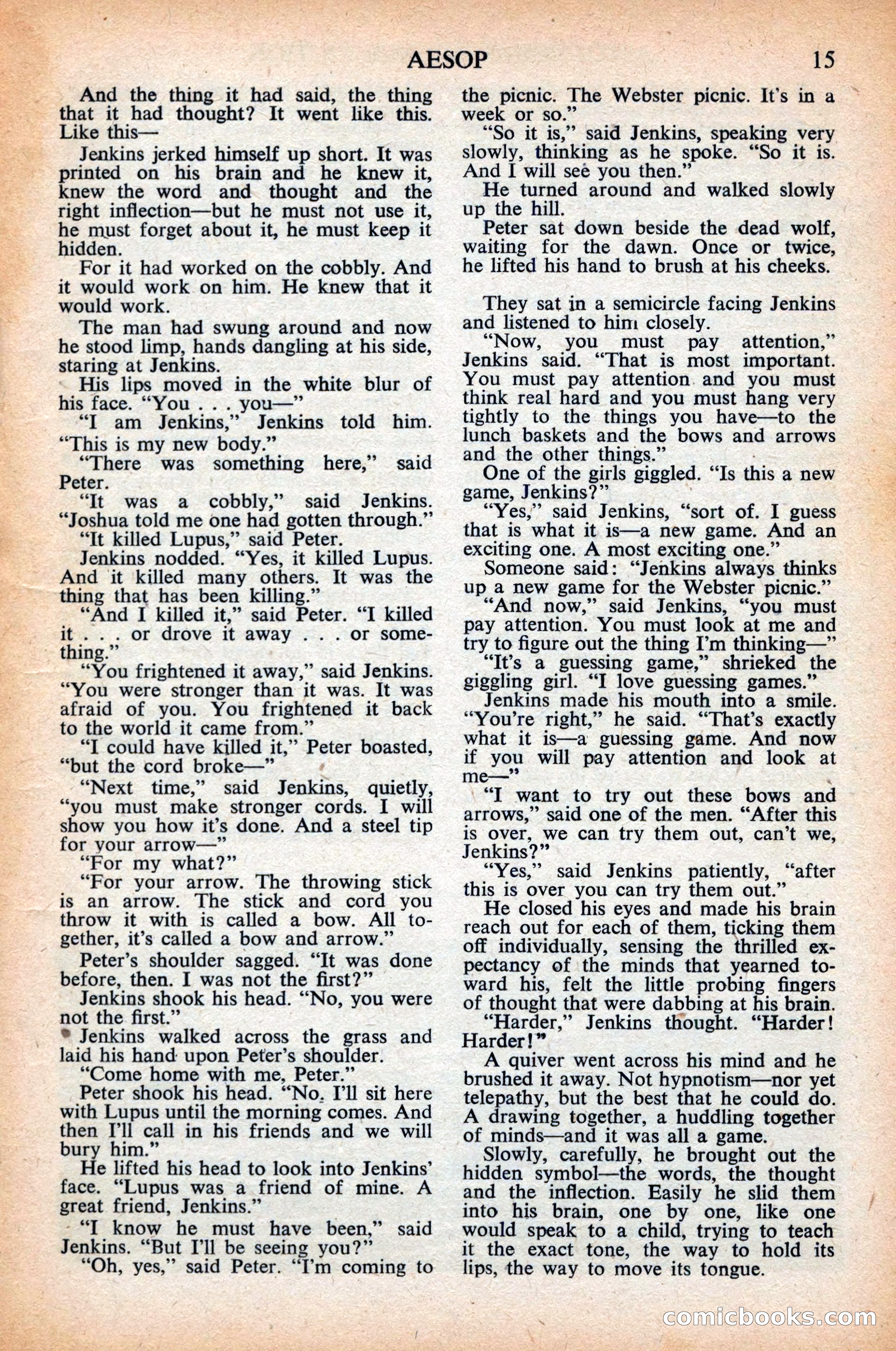 Astounding Science Fiction, British Edition, April 1948 — page 17 of 68