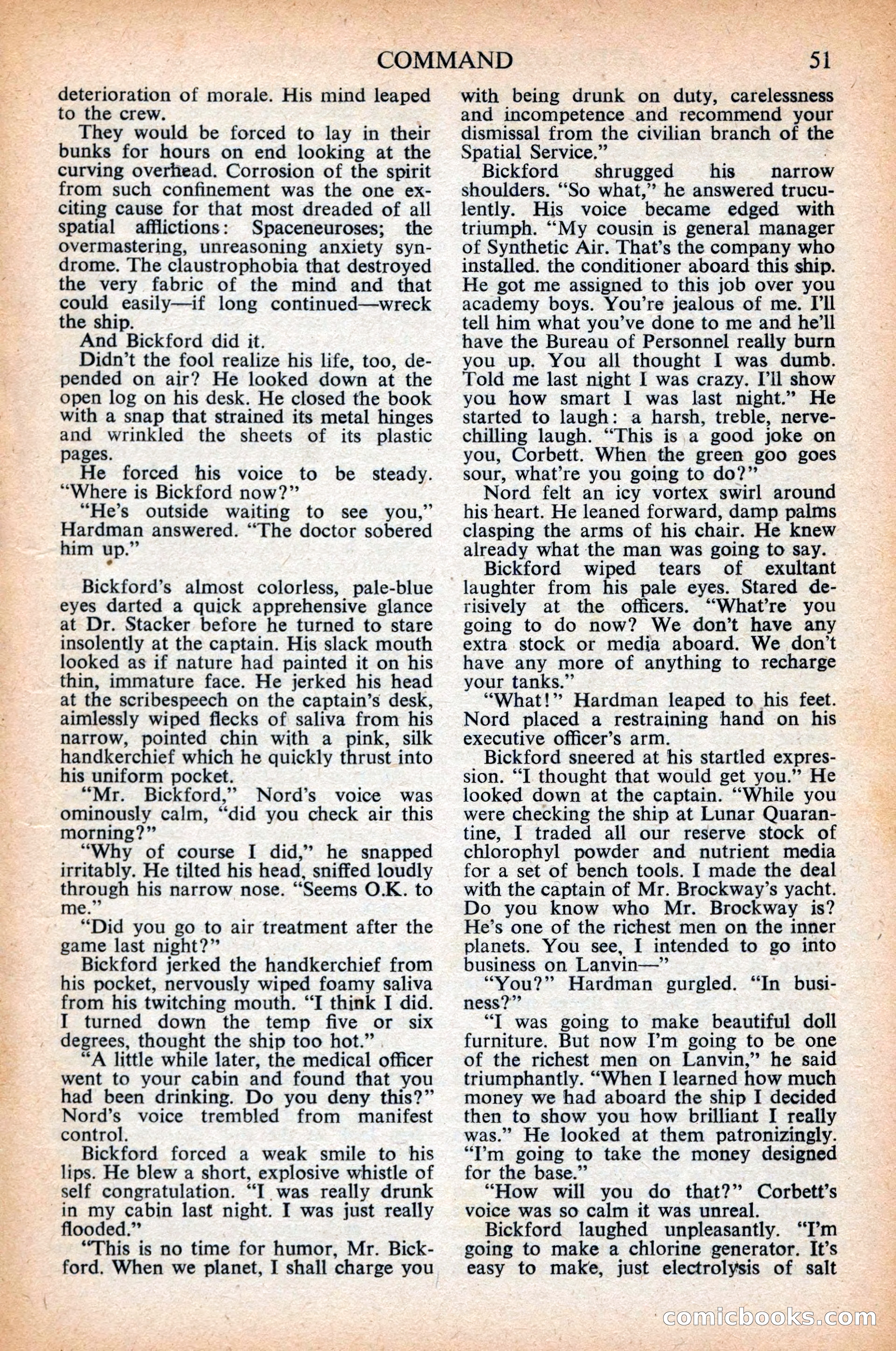 Astounding Science Fiction, British Edition, April 1948 — page 53 of 68