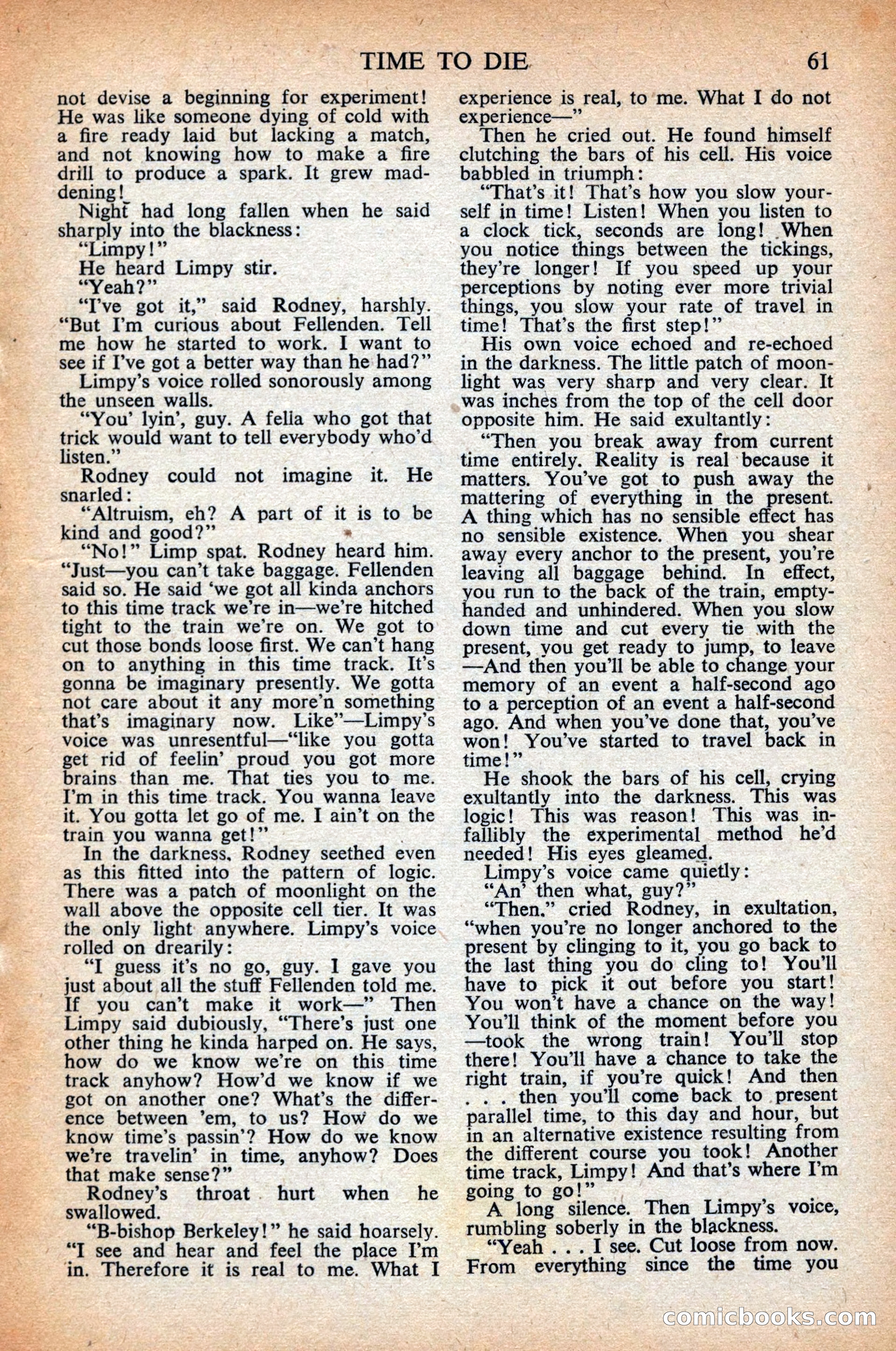 Astounding Science Fiction, British Edition, April 1948 — page 63 of 68