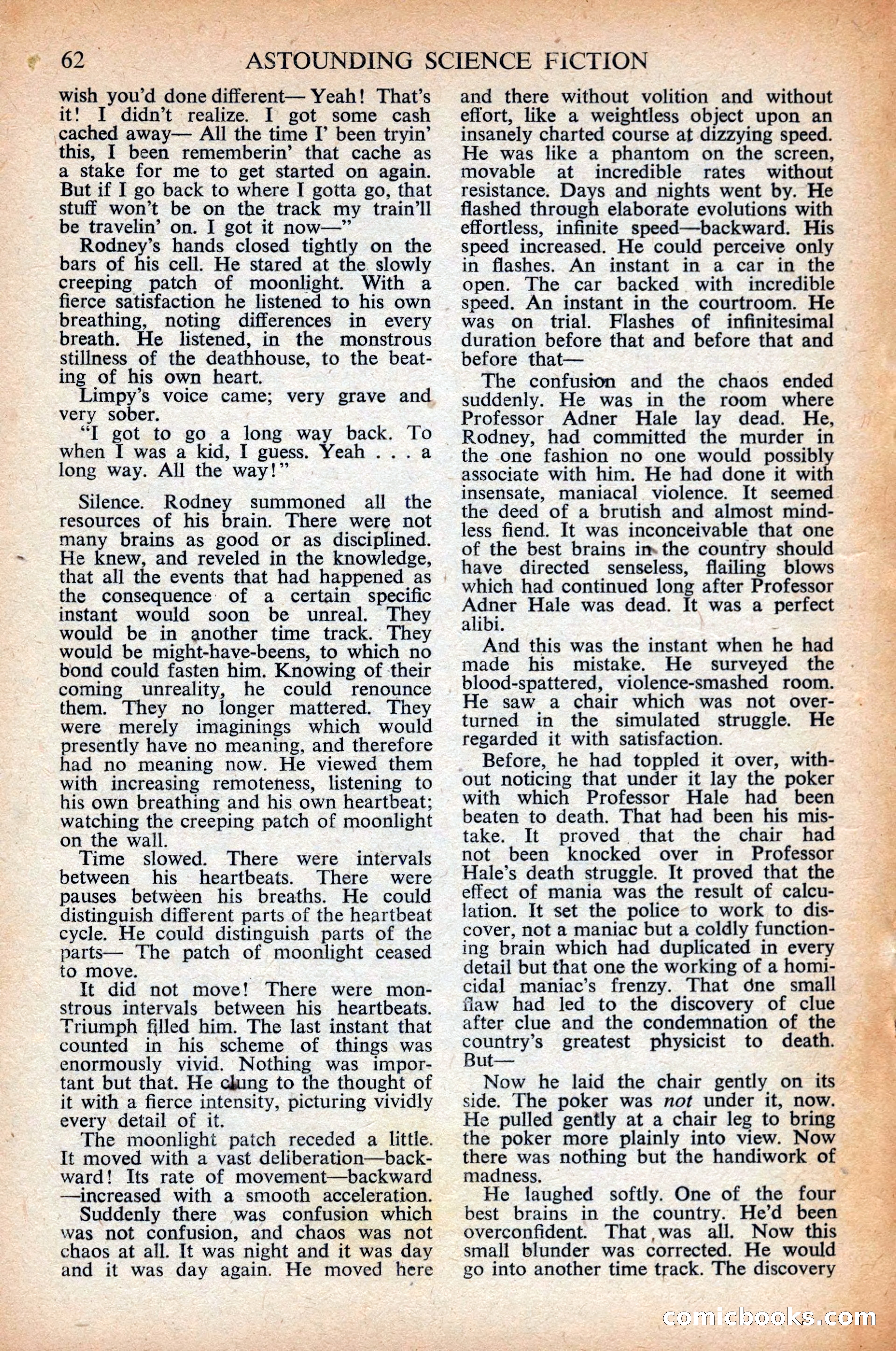 Astounding Science Fiction, British Edition, April 1948 — page 64 of 68