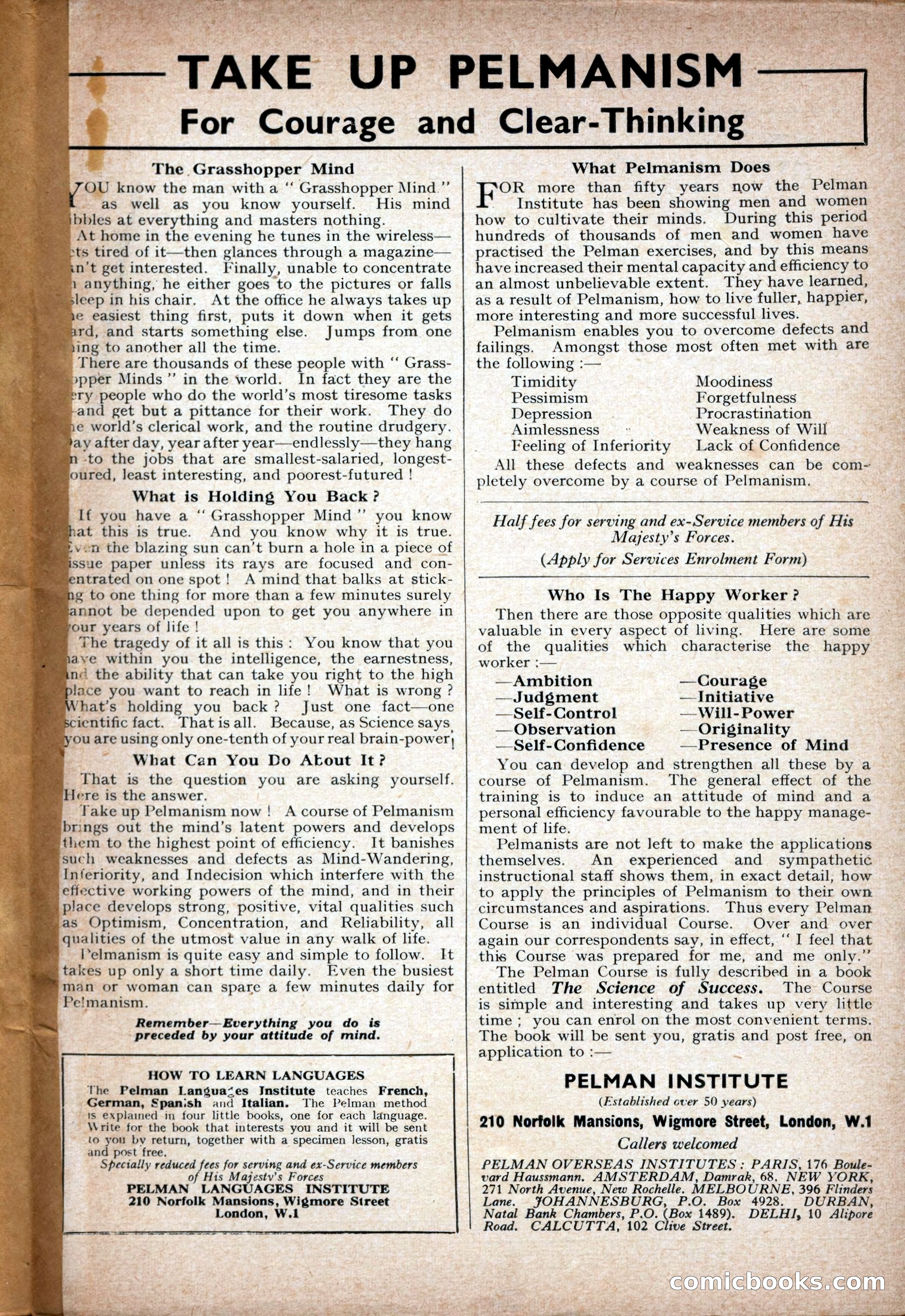 Astounding Science Fiction, British Edition, April 1948 — page 67 of 68