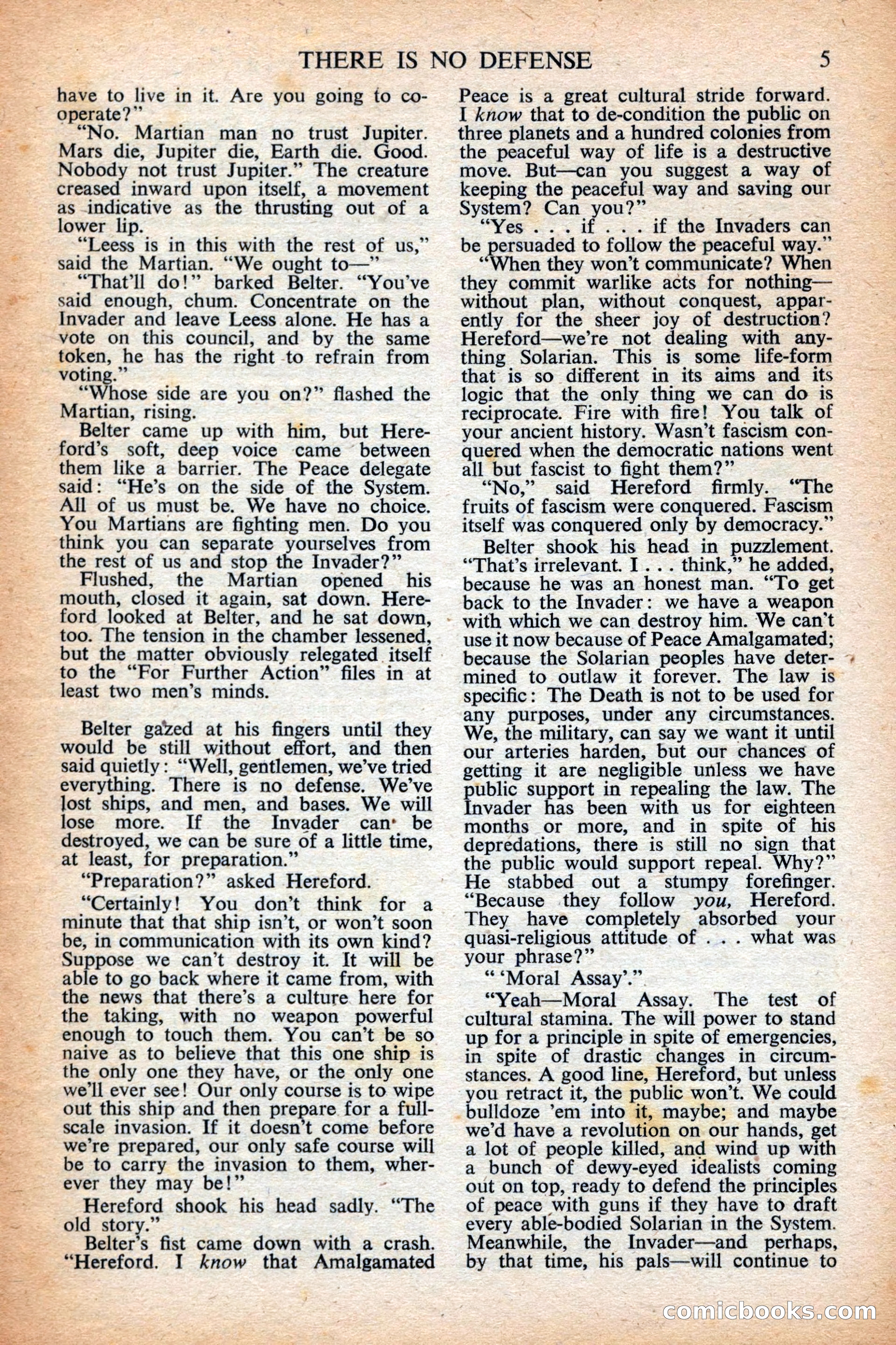 Astounding Science Fiction, British Edition — page 7 of 68