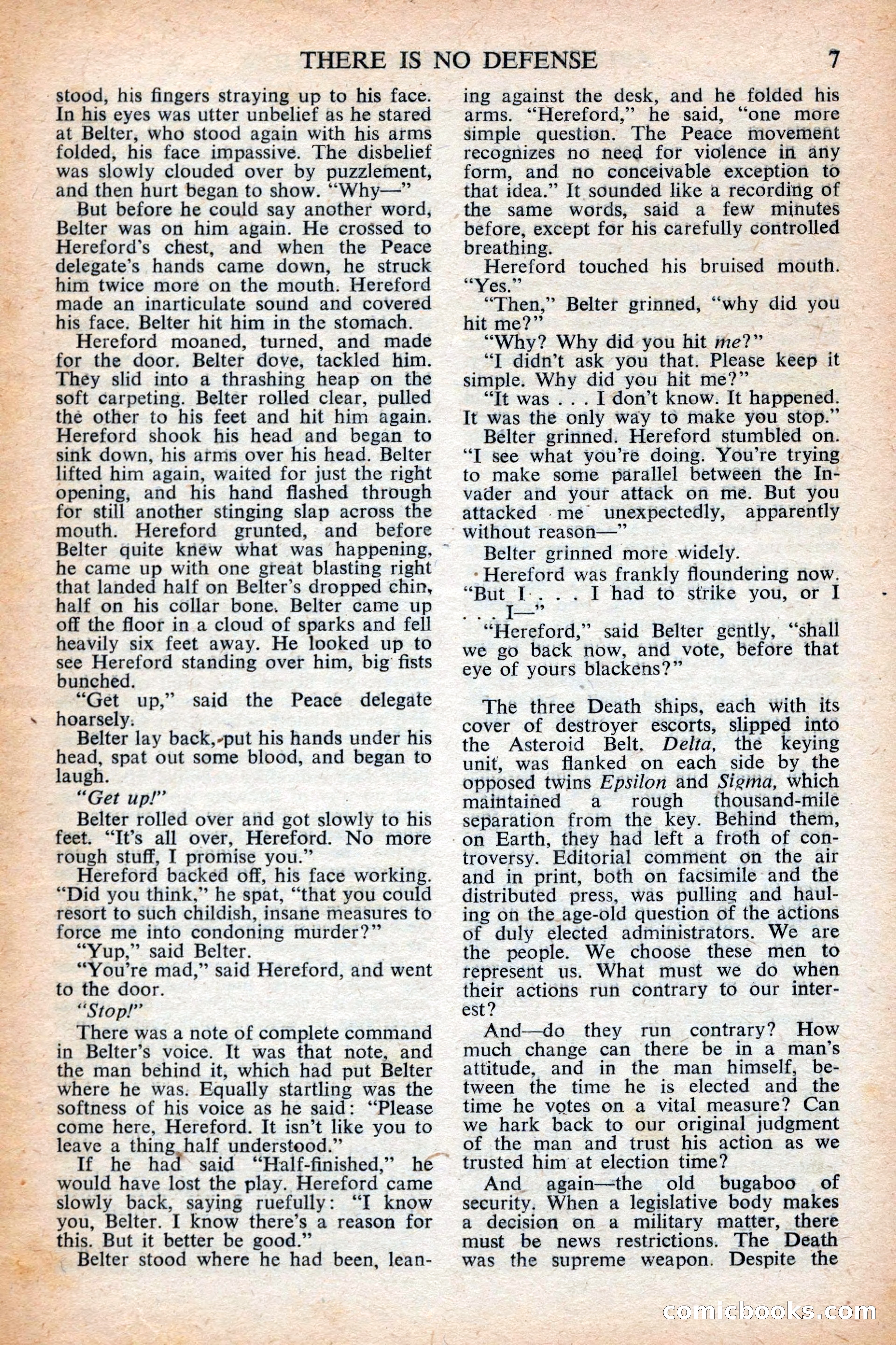 Astounding Science Fiction, British Edition — page 9 of 68