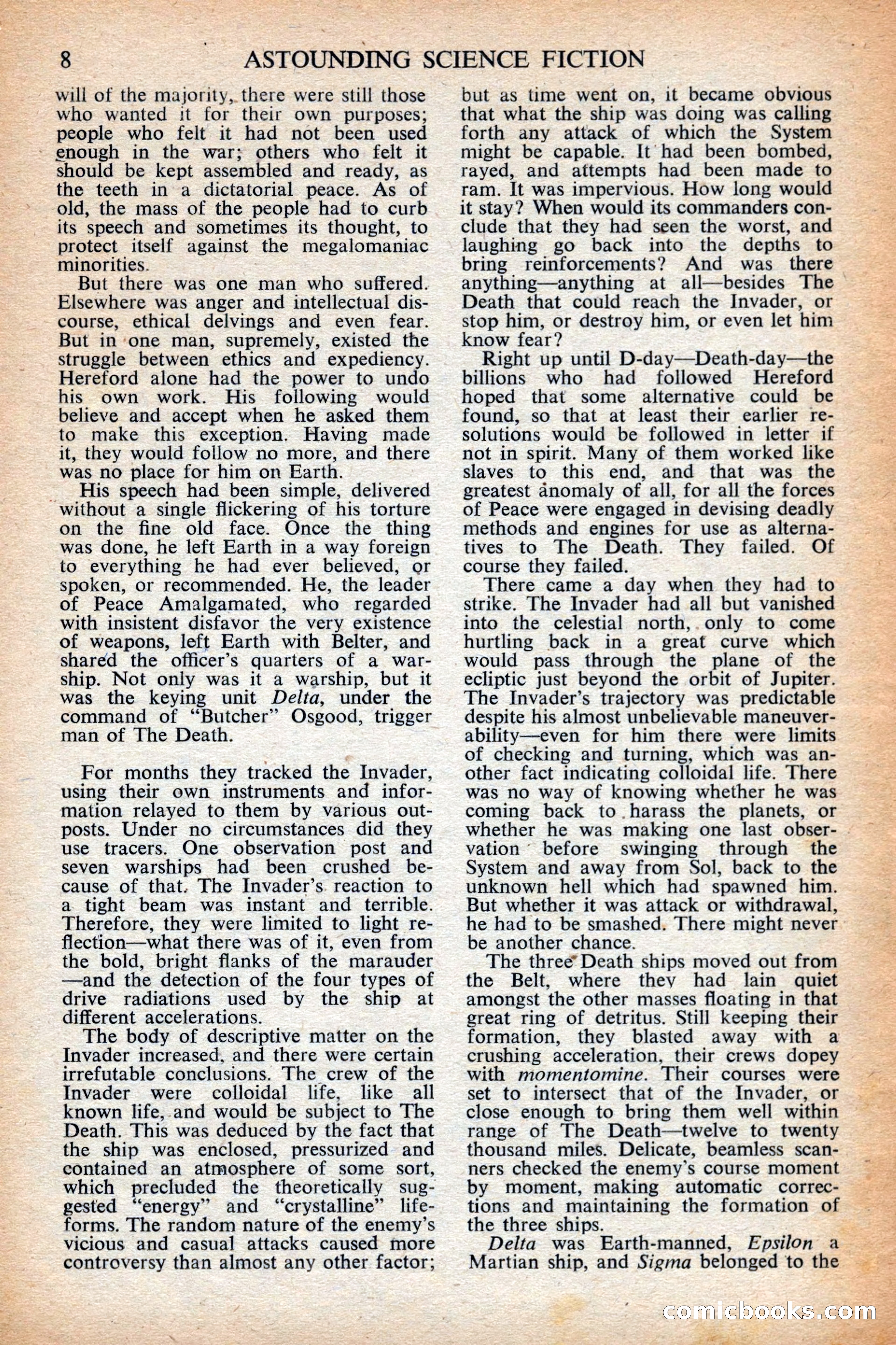 Astounding Science Fiction, British Edition — page 10 of 68