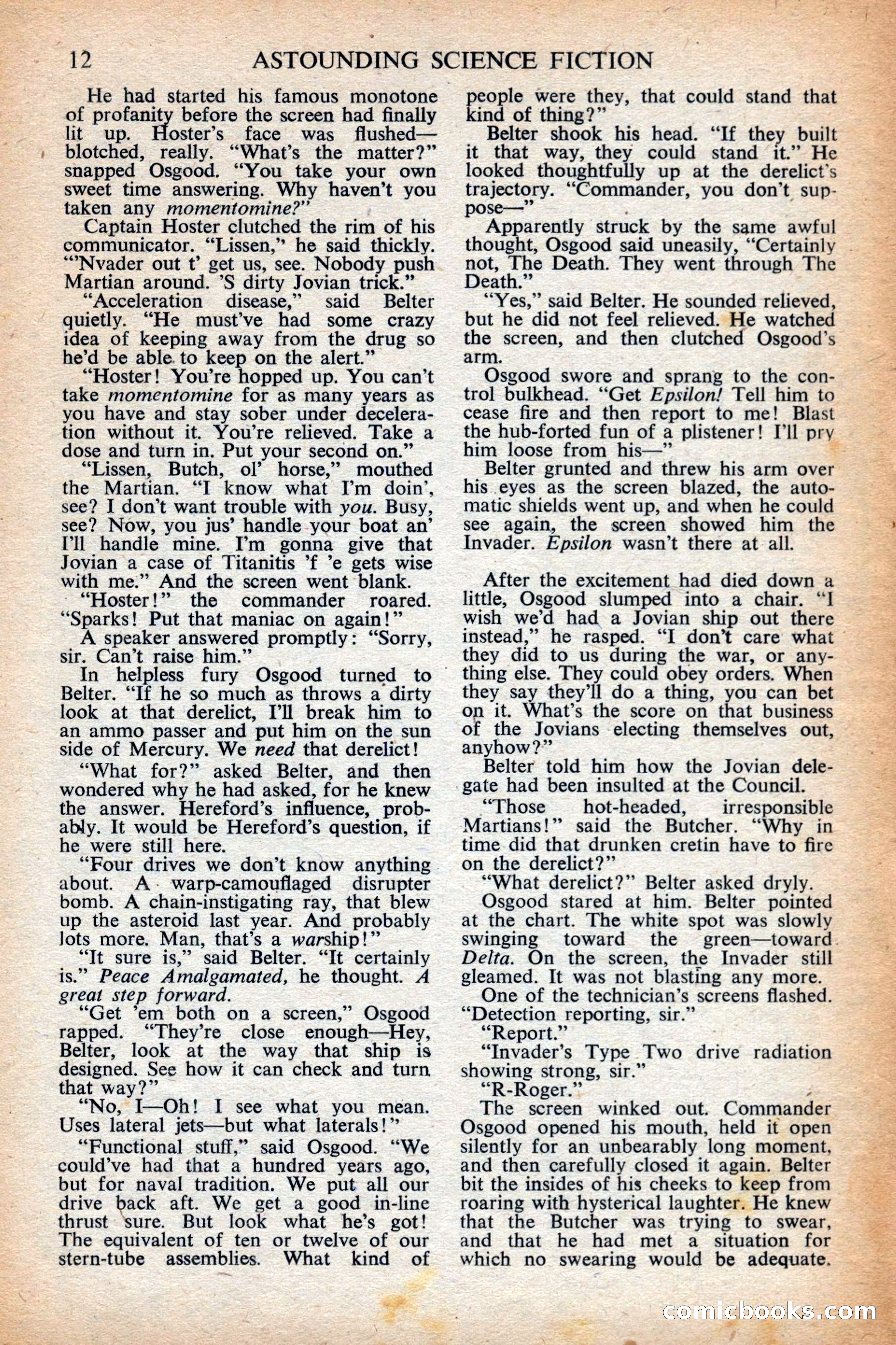Astounding Science Fiction, British Edition — page 14 of 68
